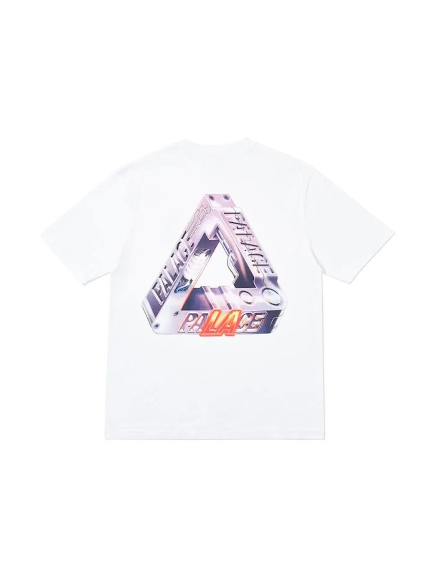 Мужская футболка с логотипом Palace LA Opening Tri Ferg — изображение 2 из 2, белый