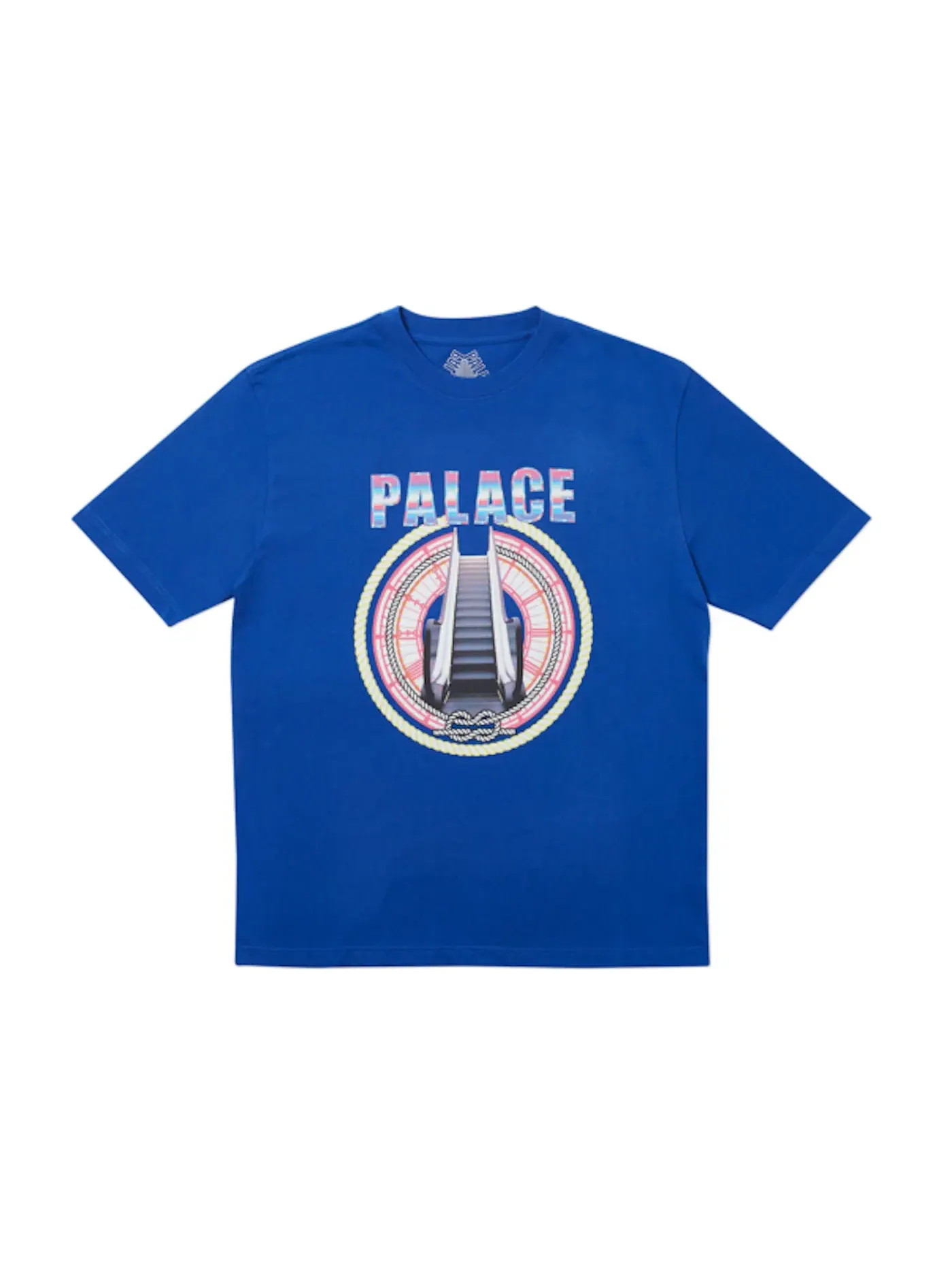 Мужская футболка с принтом Palace Londinium Palace — изображение 1 из 2, синий
