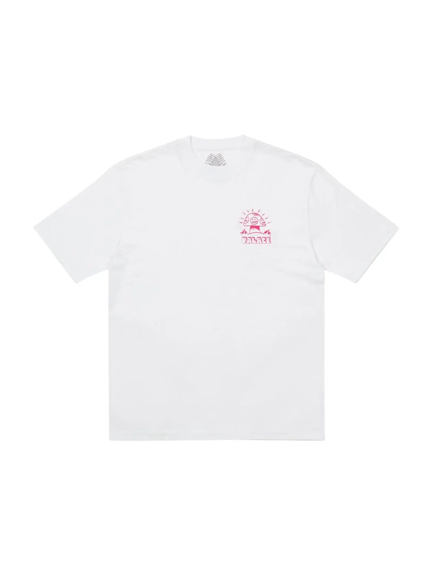 Мужская футболка с принтом Palace T-shirt — изображение 2 из 2, белый