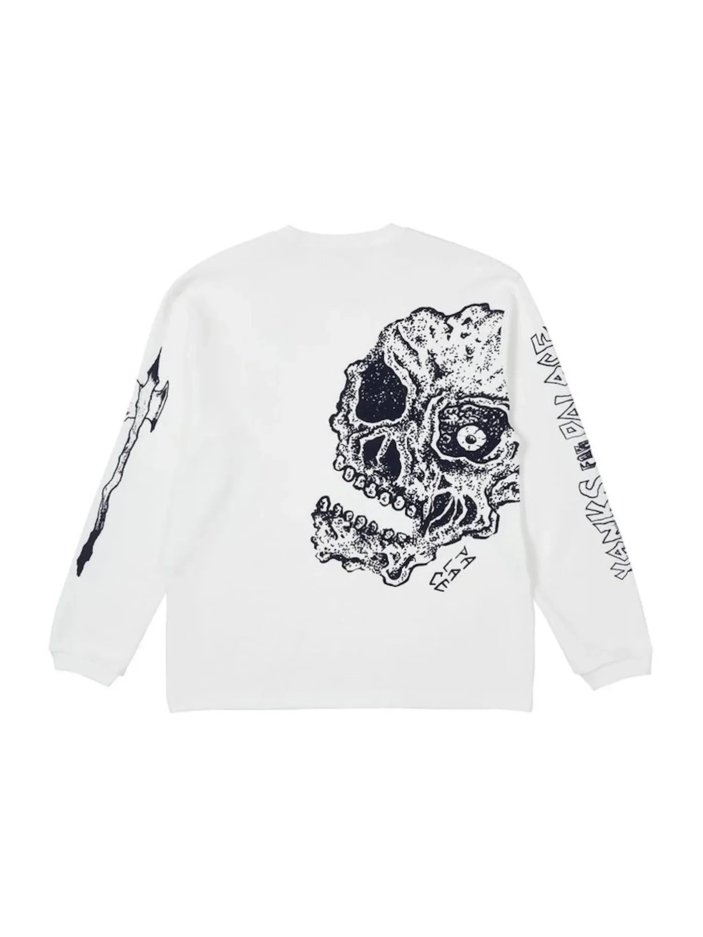 Мужская футболка с длинным рукавом с принтом Longsleeve Palace — изображение 1 из 2, белый