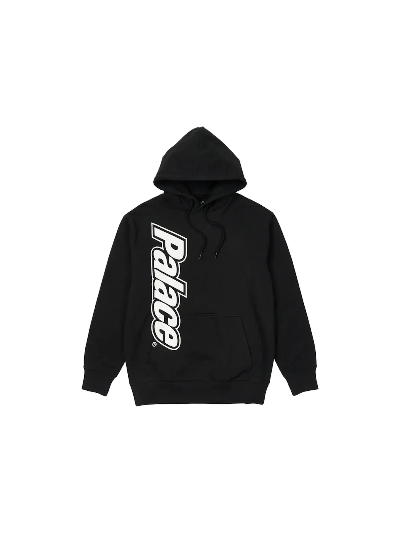 Мужская худи с принтом Palace Hood — изображение 1 из 2, черный