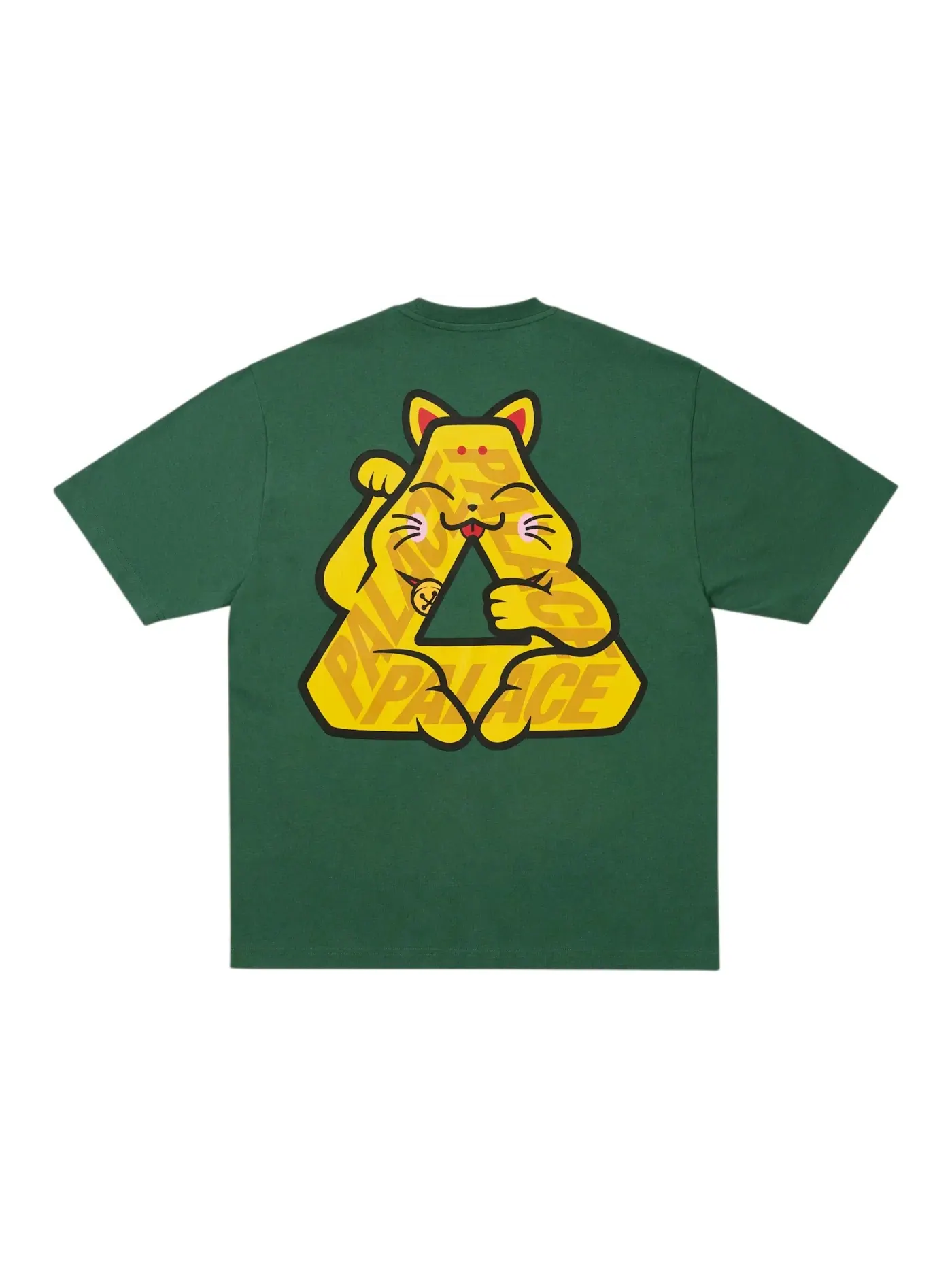 Мужская футболка с принтом Palace Lucky P3 T-Shirt — изображение 1 из 2, зеленый