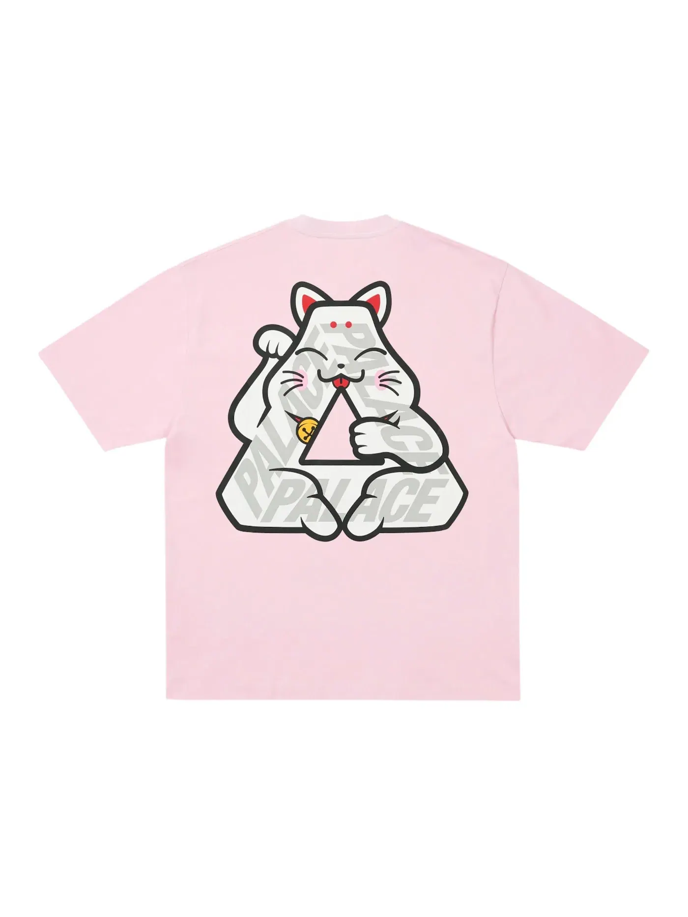 Мужская футболка с принтом Palace Lucky P3 T-Shirt — изображение 1 из 2, розовый