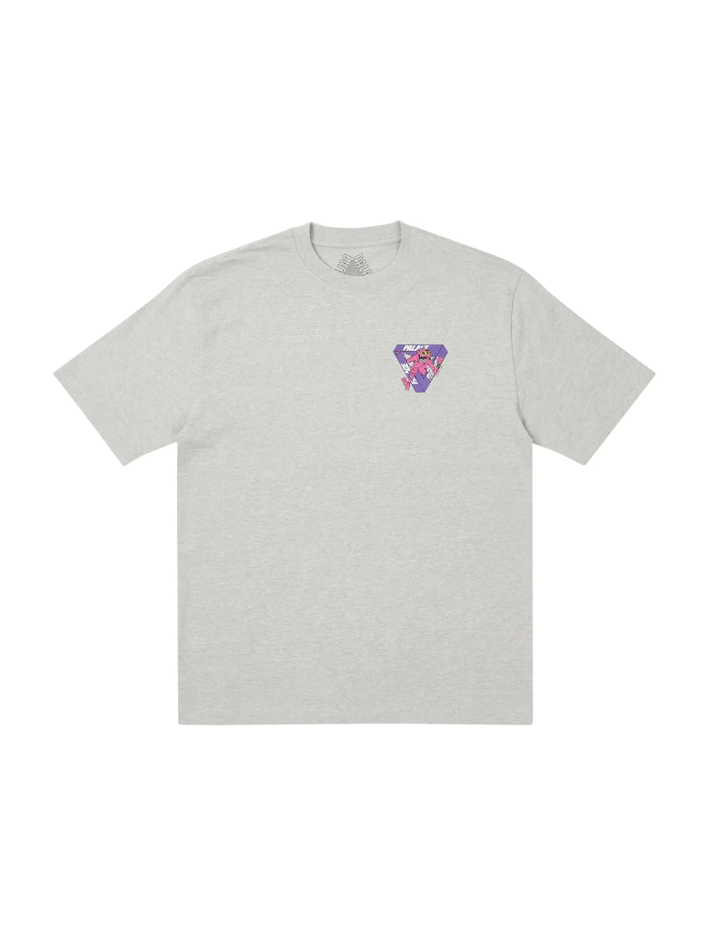 Мужская футболка с длинным рукавом Palace M-Zone Mutant Ripper T-shirt — изображение 1 из 2, серый