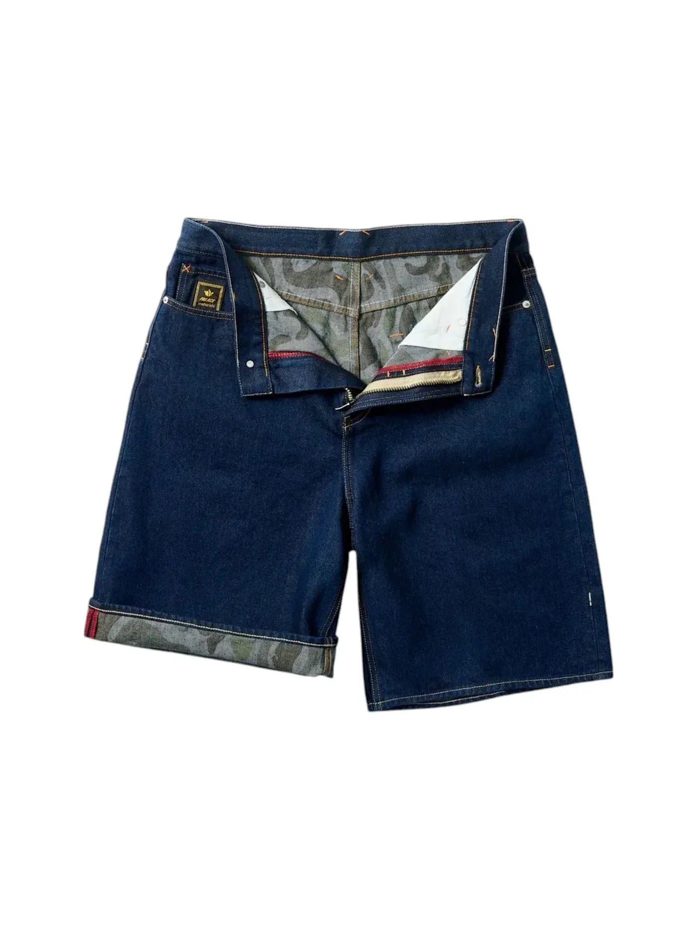 Мужские шорты свободного кроя Palace Maharishi Baggy Denim Short — изображение 3 из 3, синий