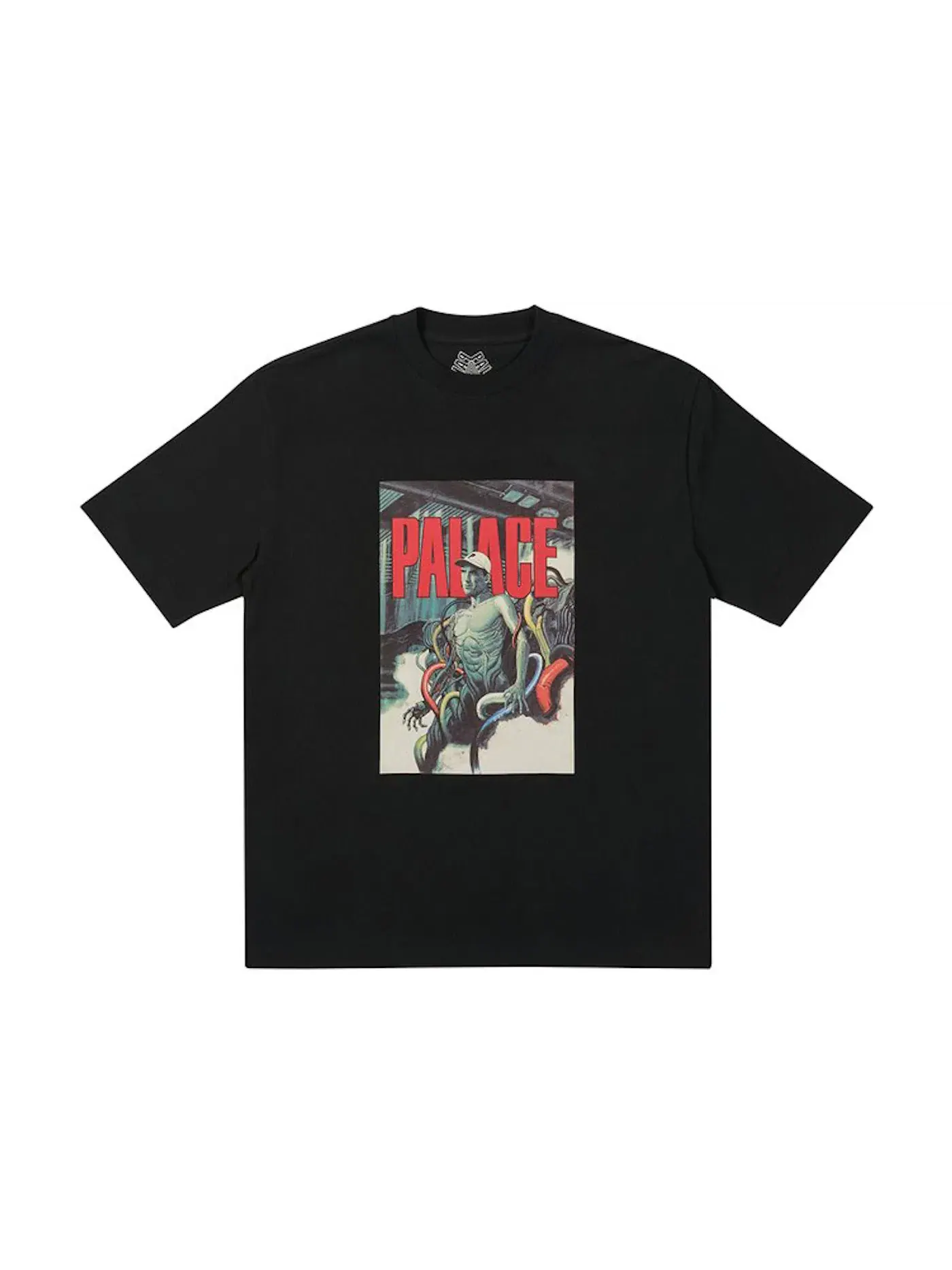 Мужская футболка Palace Mangas T-shirt — изображение 1 из 1, черный