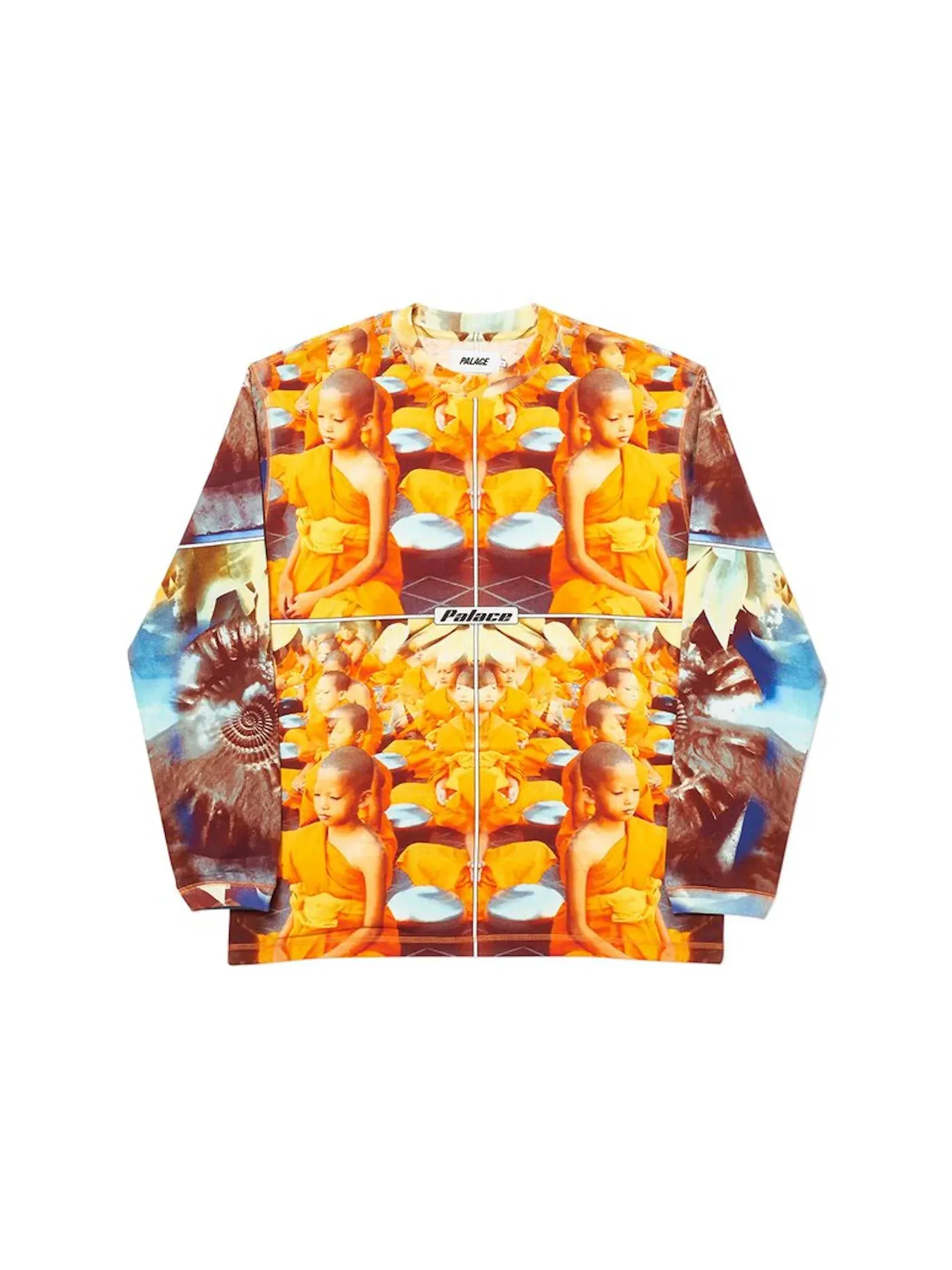 Мужской лонгслив с длинным рукавом Palace Longsleeve — изображение 1 из 1, оранжевый