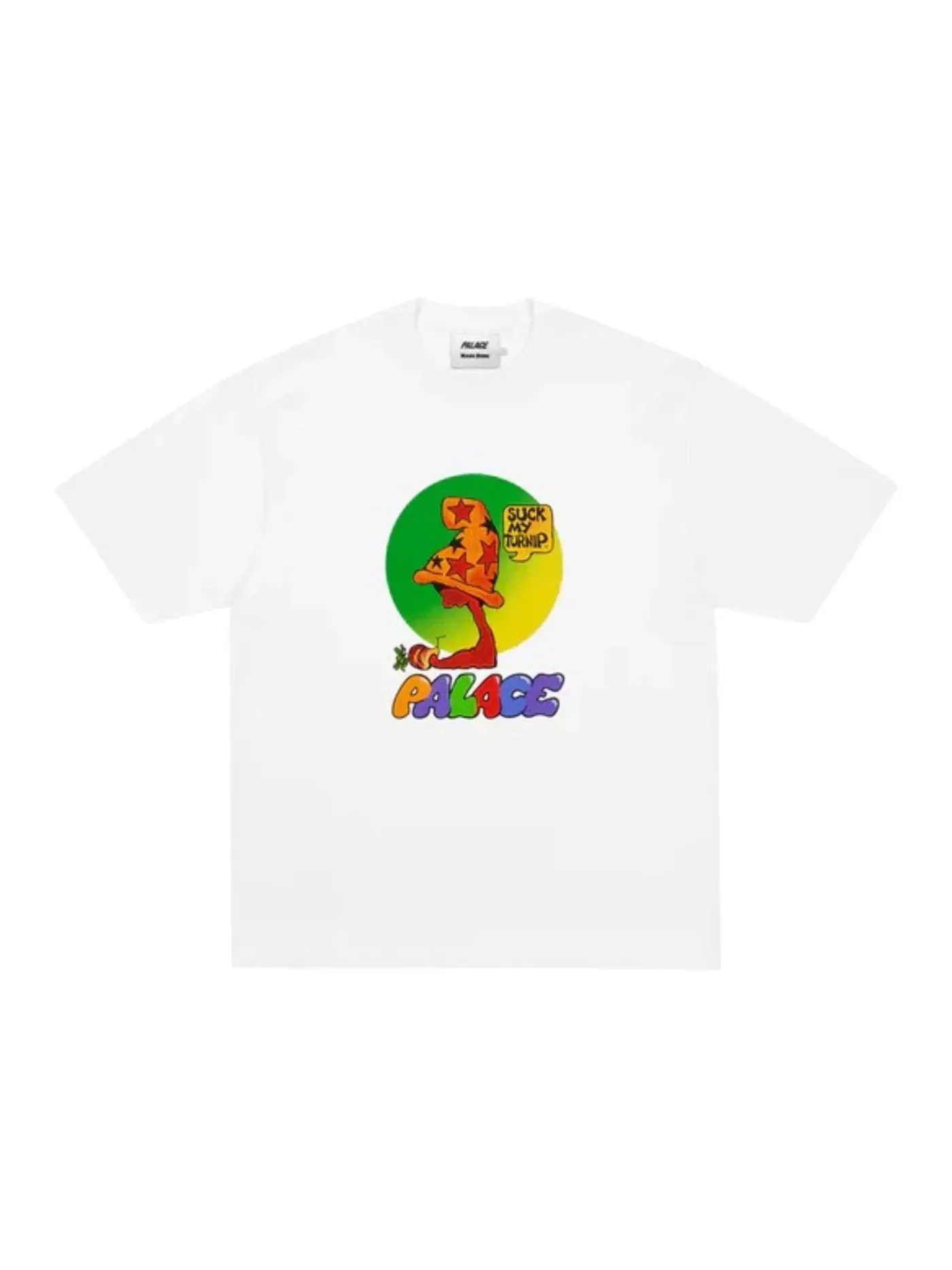 Мужская футболка с принтом Palace Mark Bode T-Shirt — изображение 1 из 1, белый