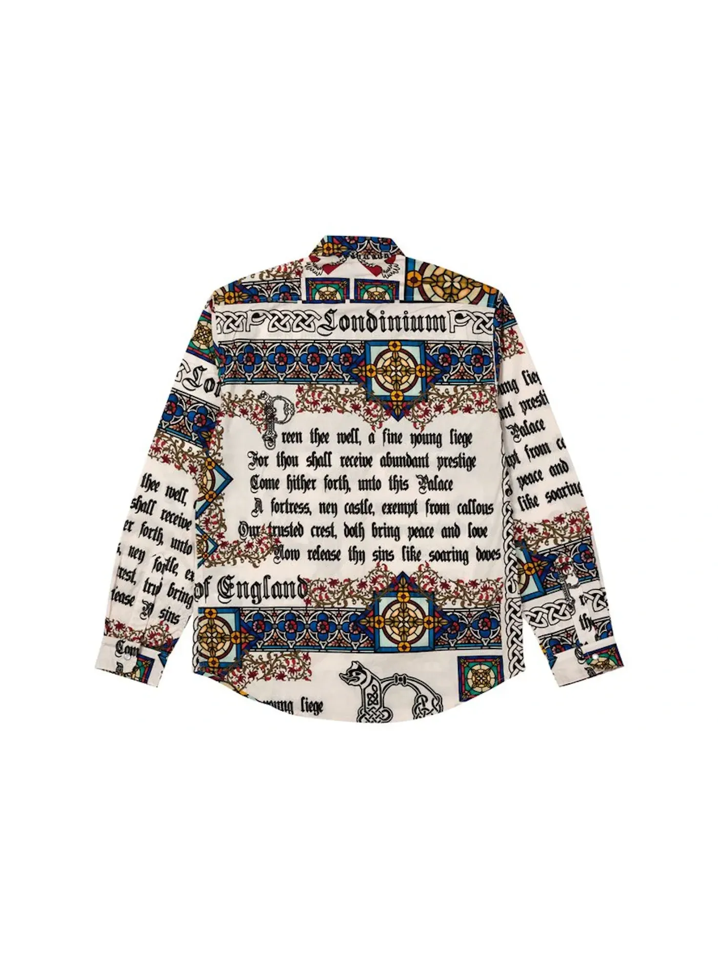 Мужская рубашка с длинным рукавом Palace Shirt — изображение 2 из 2, белый
