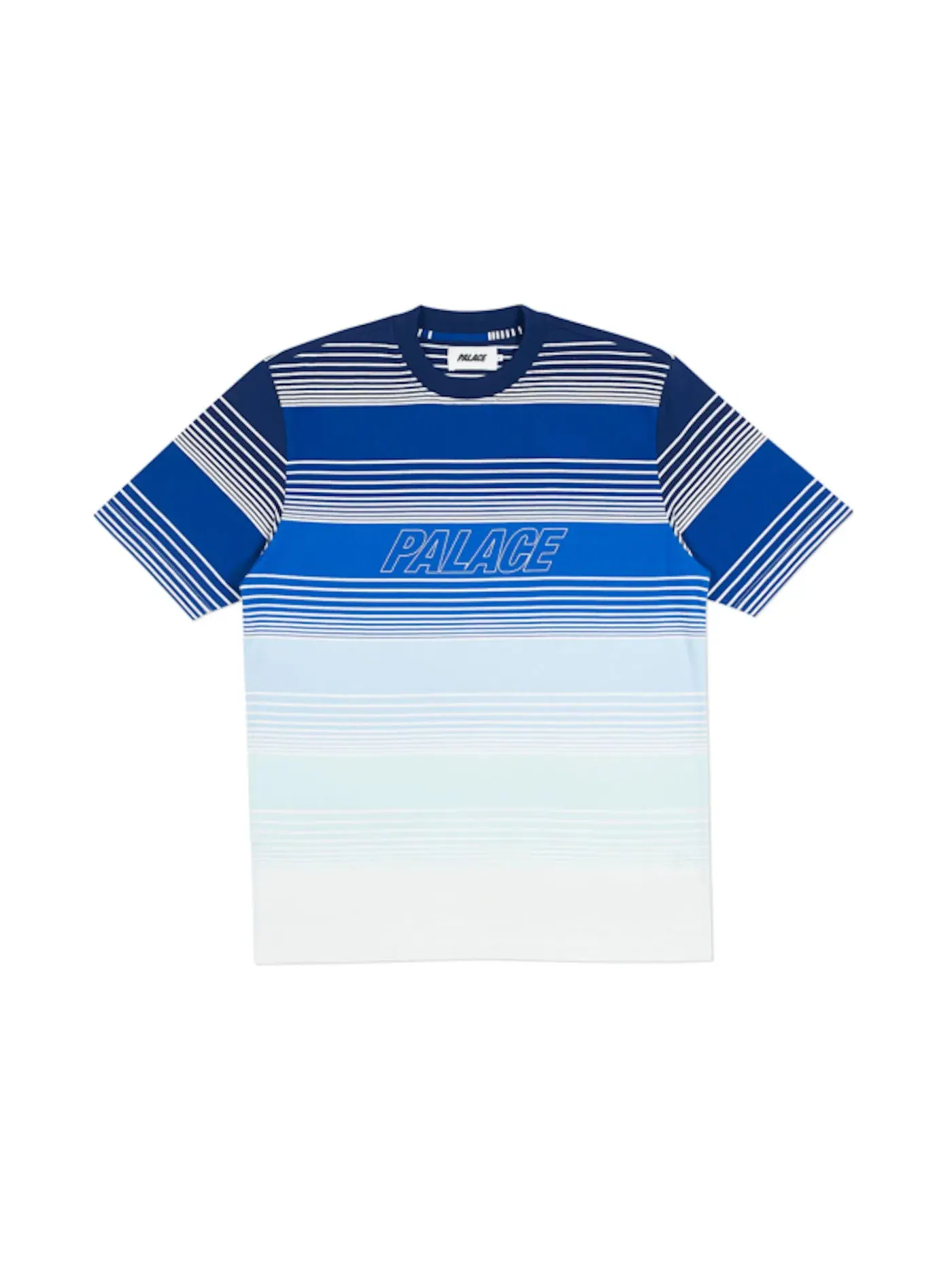 Мужская футболка с принтом Palace T-shirt — изображение 1 из 2, синий