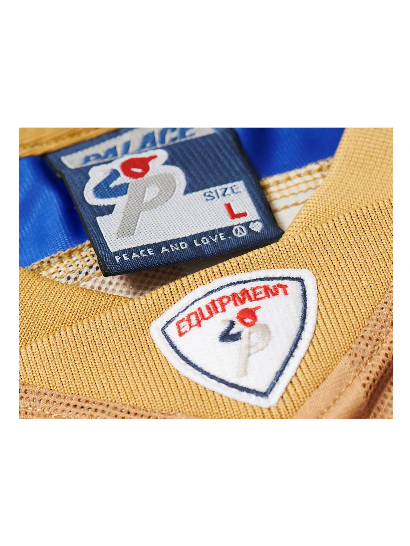 Мужская джерси Palace Jersey — изображение 3 из 3, синий/золотой