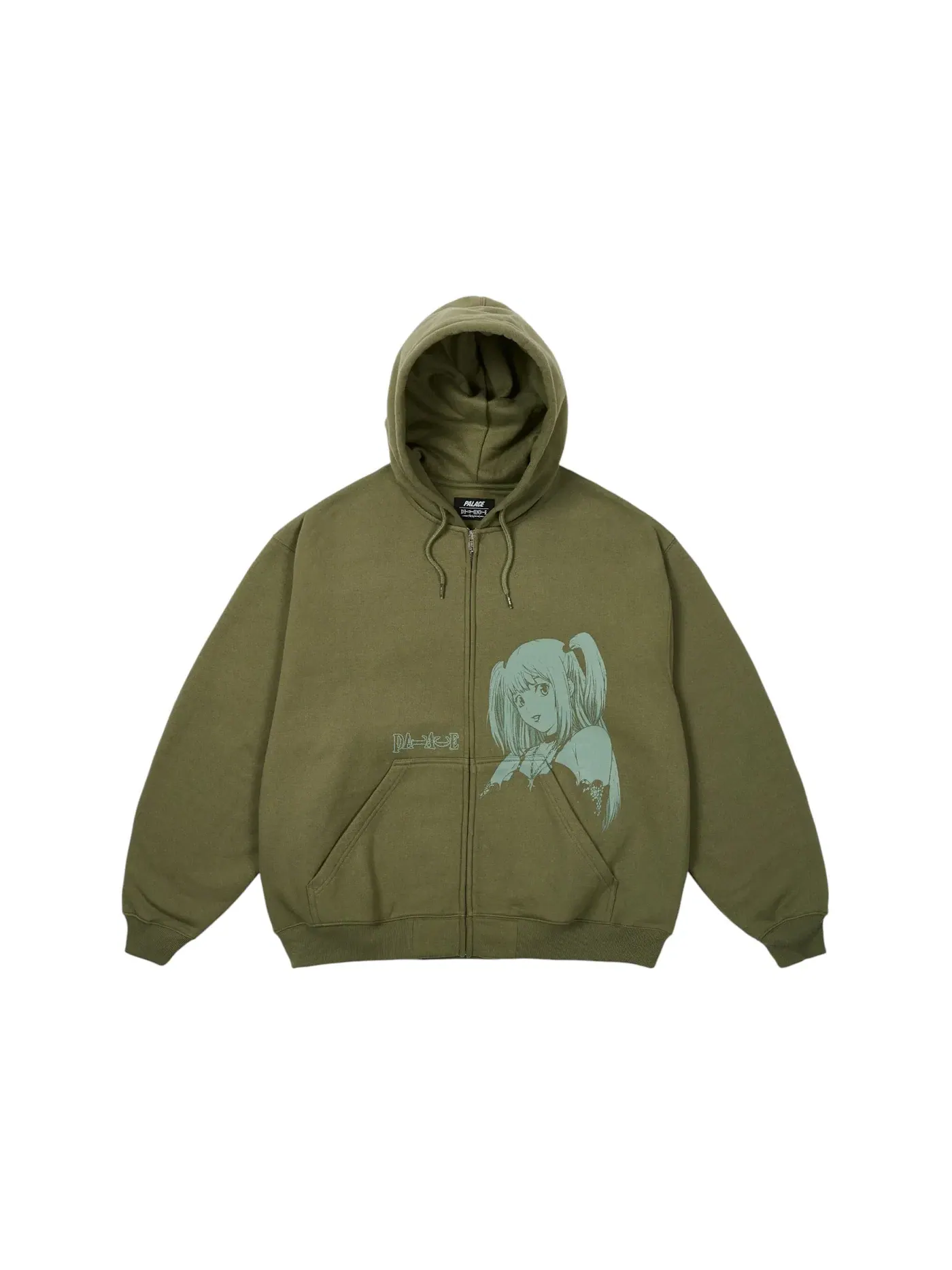 Мужская худи Palace Hood Palace — изображение 2 из 2, глубокий зеленый