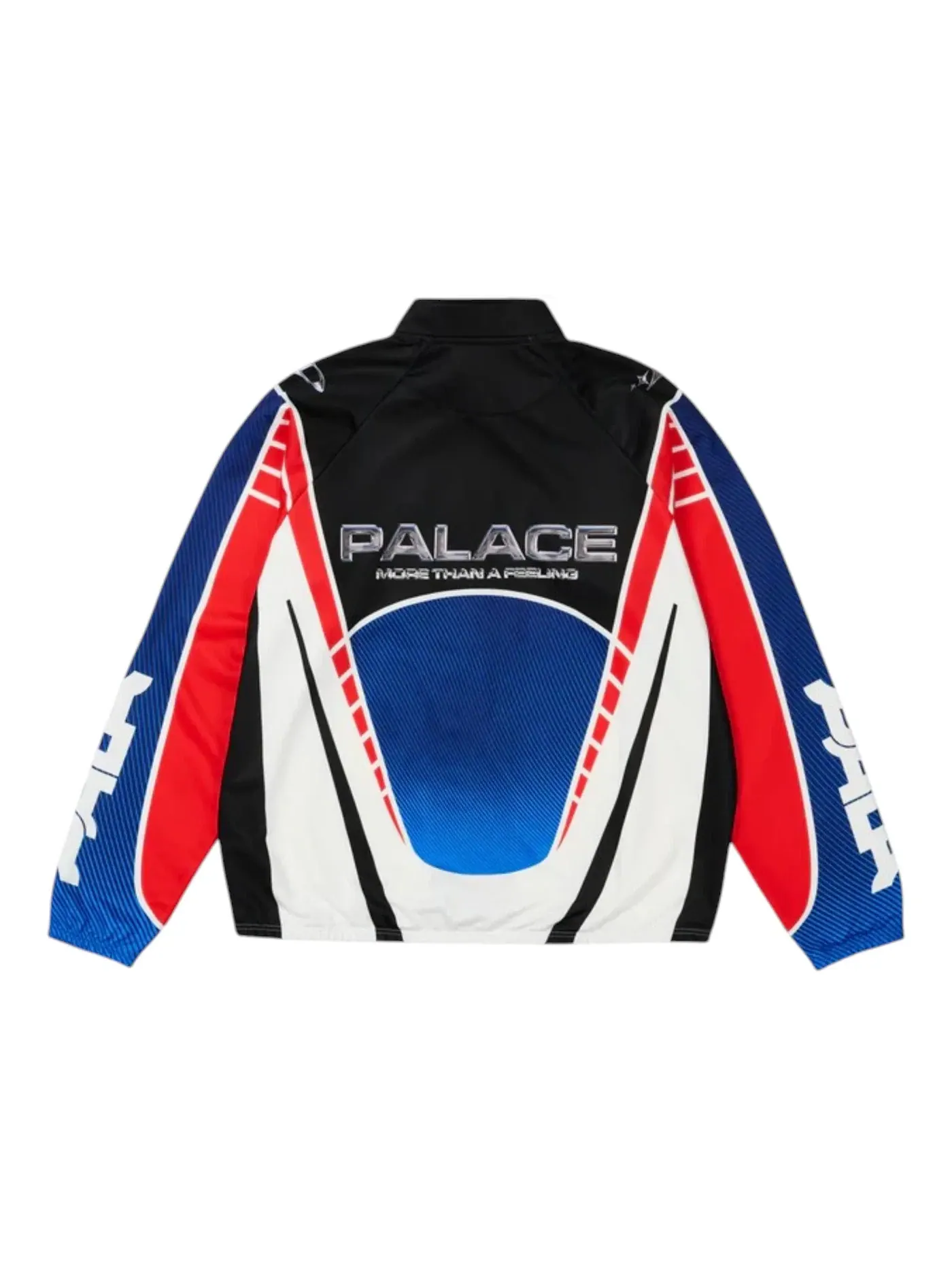 Мужская куртка с длинным рукавом Palace More Than A Cycling Zip Jacket — изображение 2 из 2, красный/синий