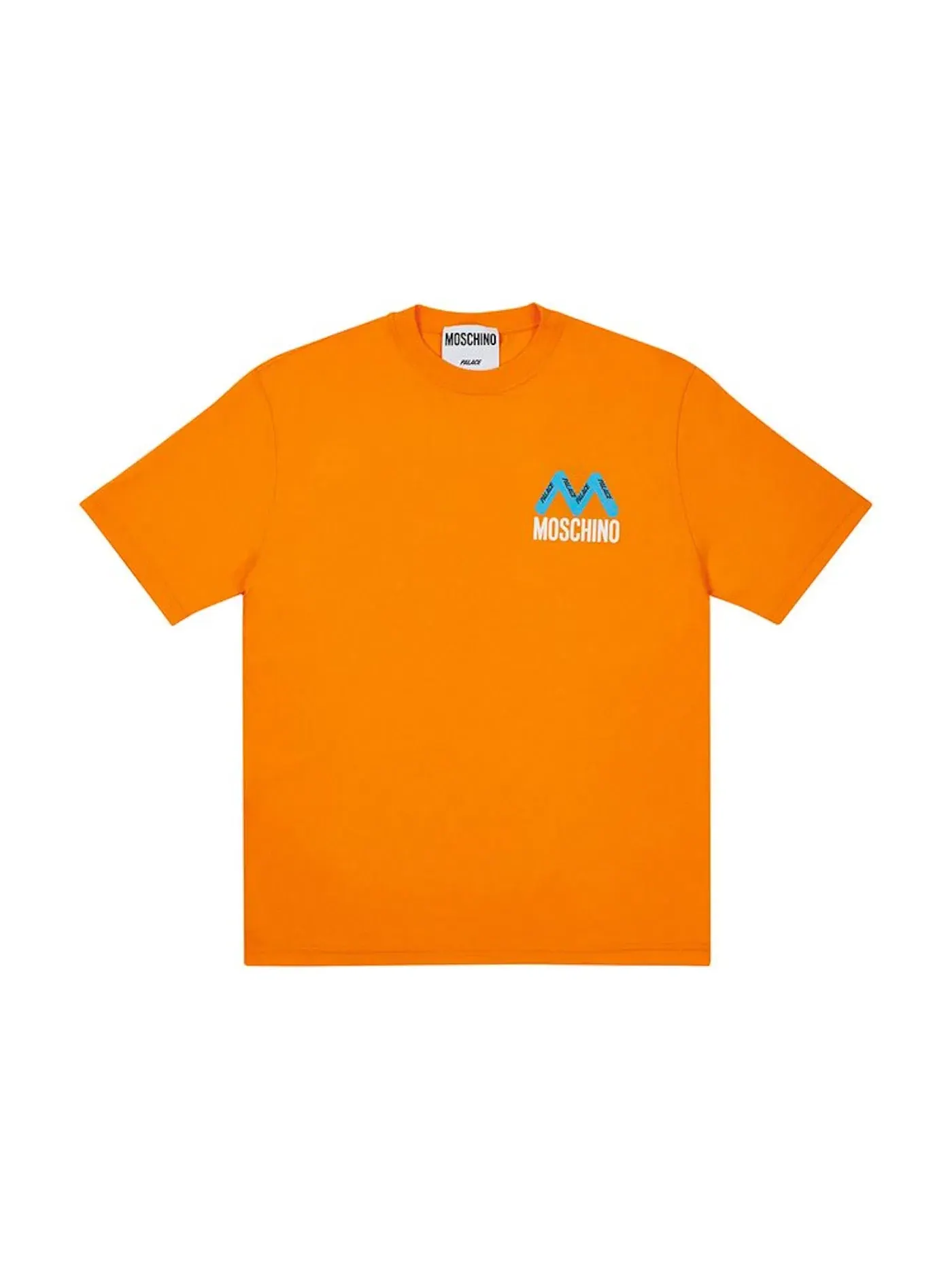 Мужская футболка с принтом Palace Moschino T-shirt — изображение 2 из 2, оранжевый