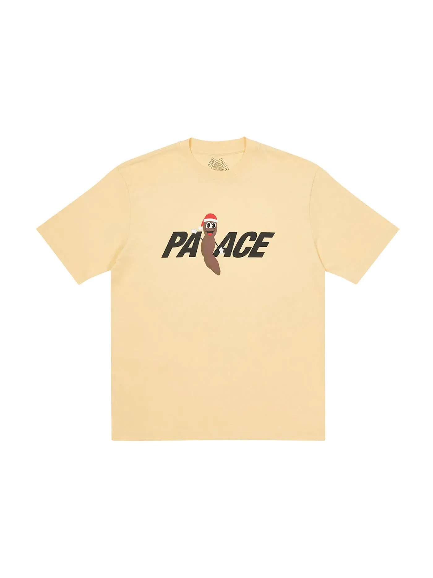 Мужская футболка с принтом Palace Mr Hankey T-shirt — изображение 1 из 1, овсяный