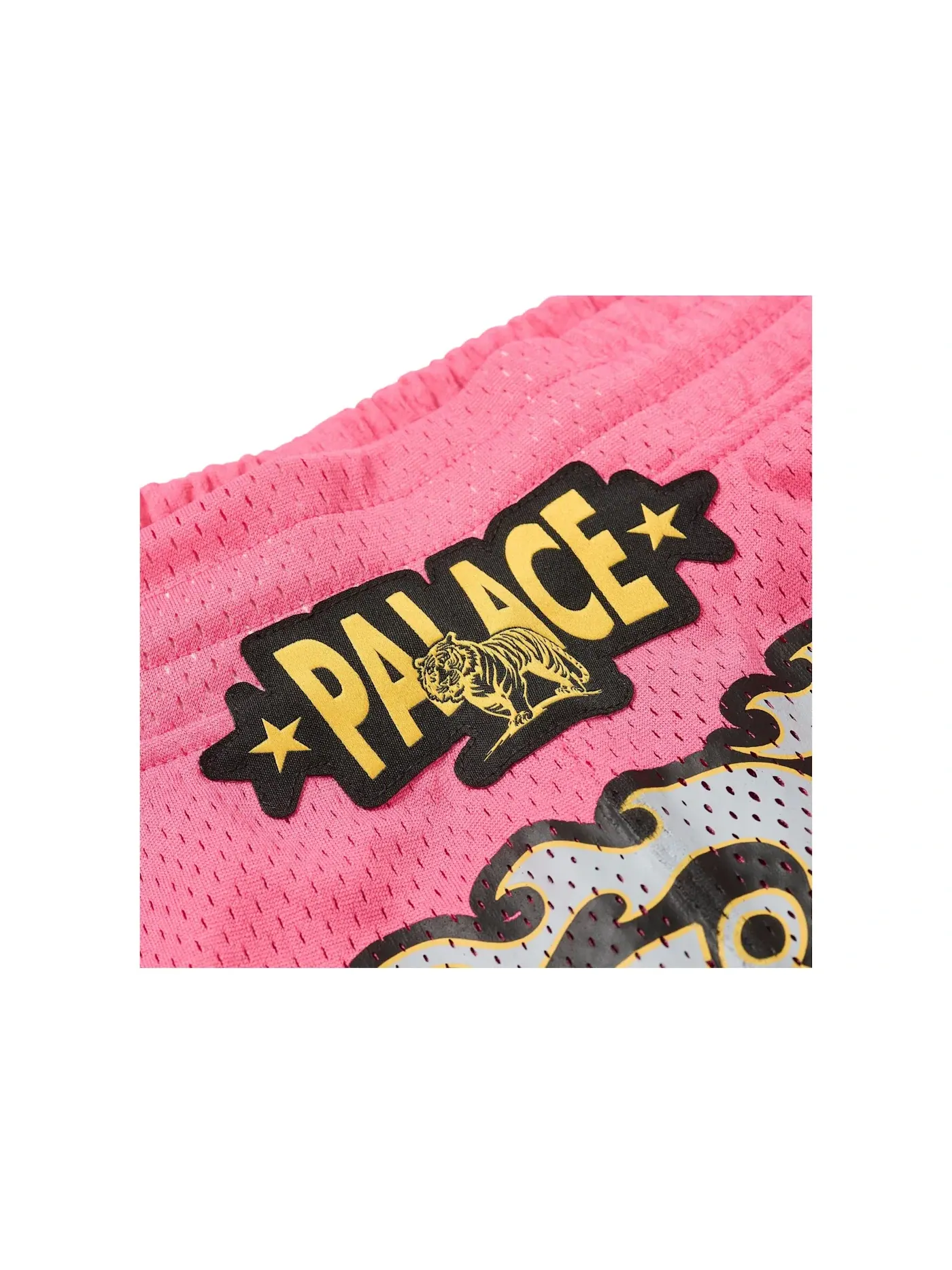 Мужские шорты с принтом Palace Short — изображение 3 из 3, розовый
