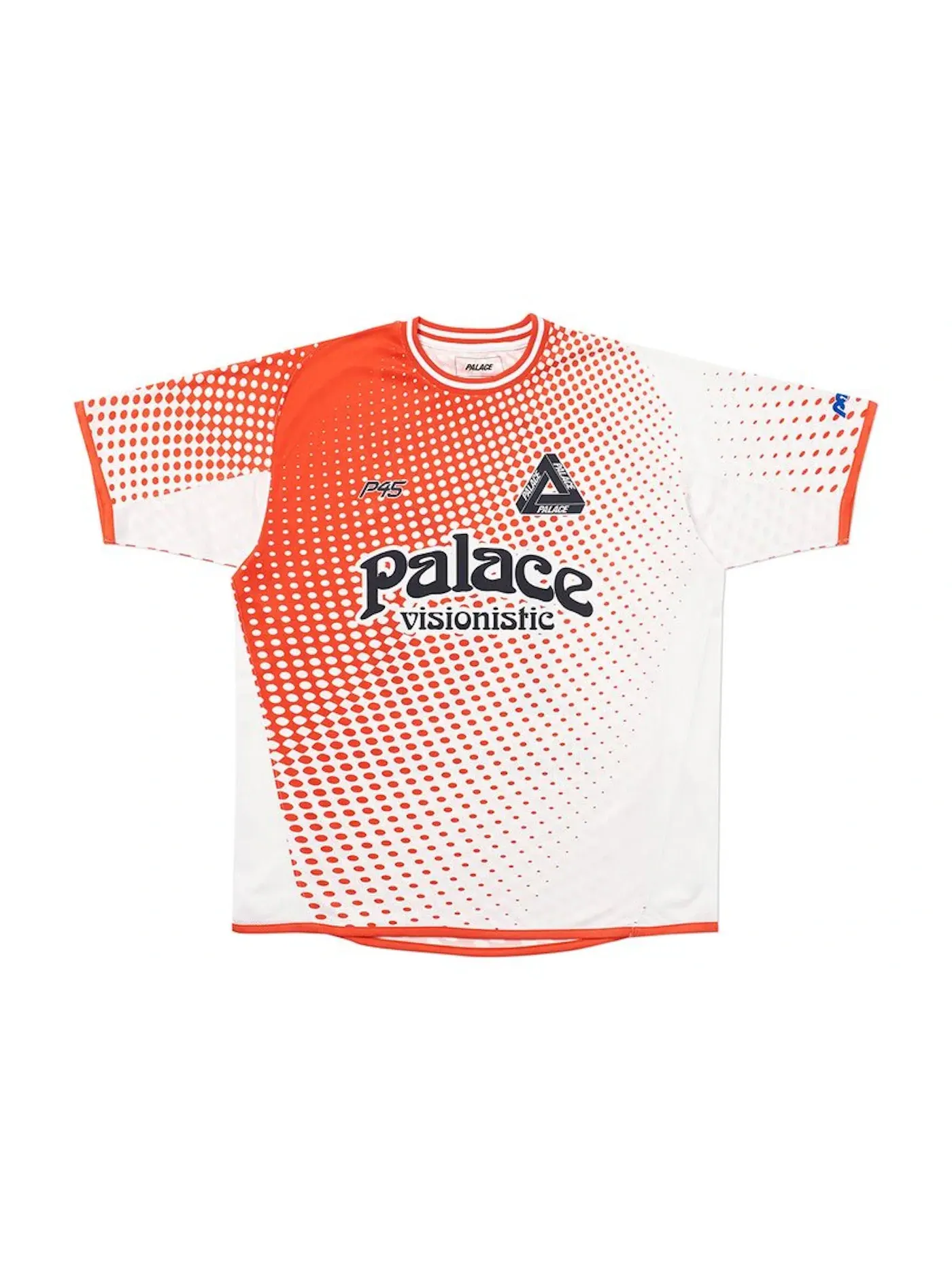 Мужская футболка с длинным рукавом Palace Jersey — изображение 1 из 2, белый/красный