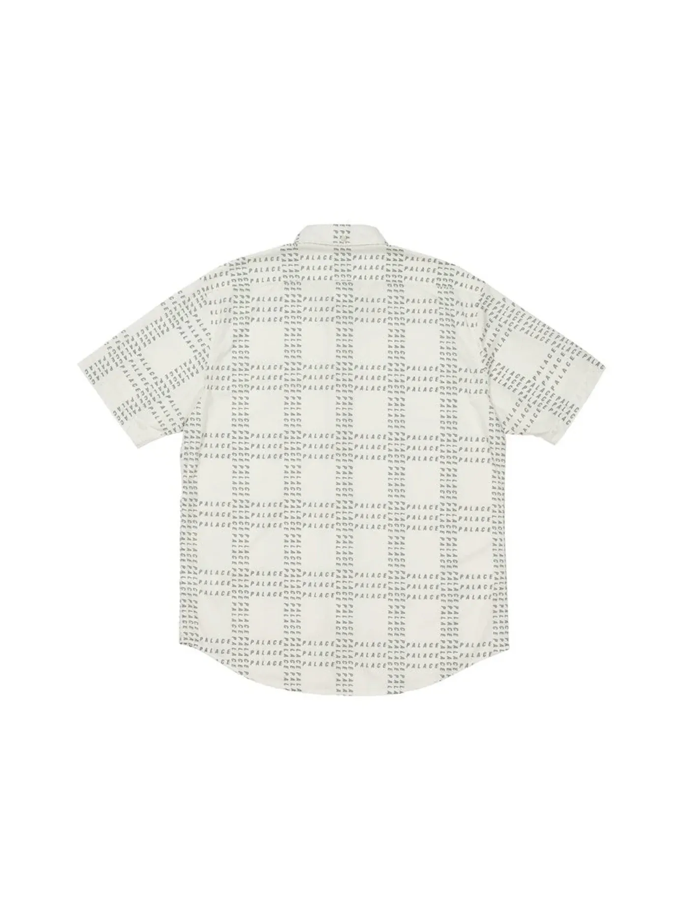Мужская рубашка с принтом Palace Shirt — изображение 2 из 2, белый/оливковый