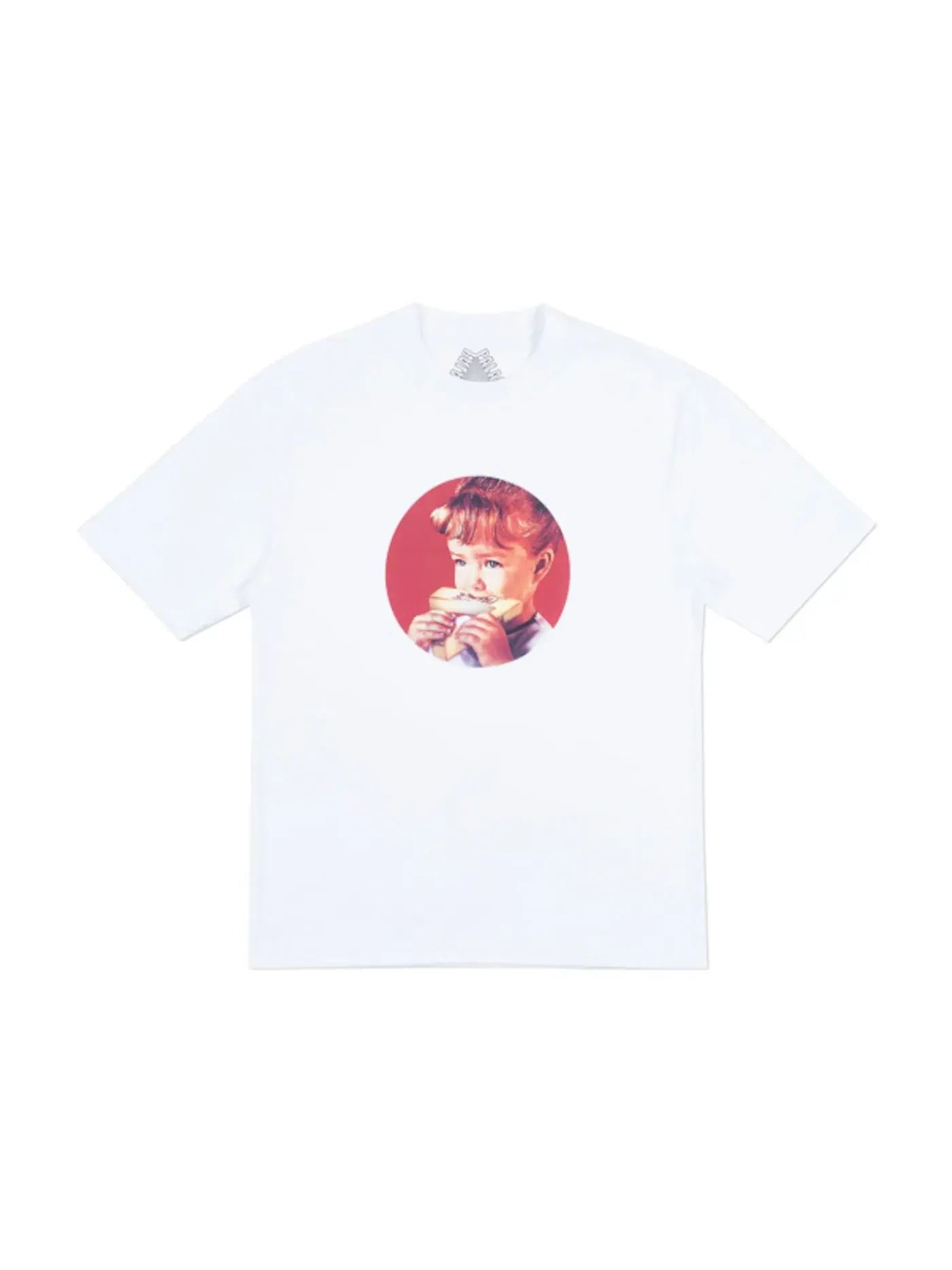 Мужская футболка с принтом Palace Munchy T-Shirt — изображение 1 из 1, белый