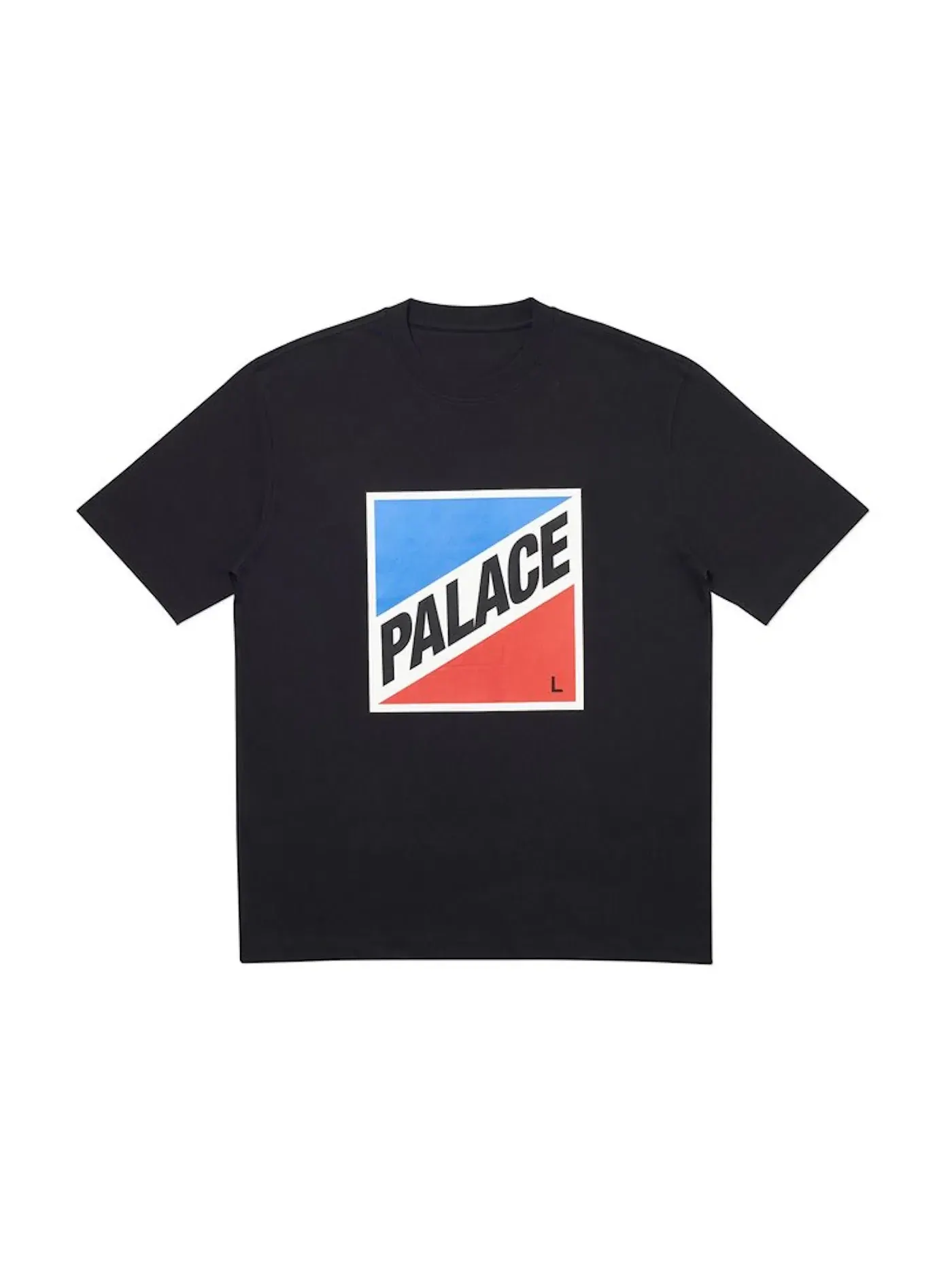 Мужская футболка с принтом Palace T-Shirt — изображение 1 из 1, черный