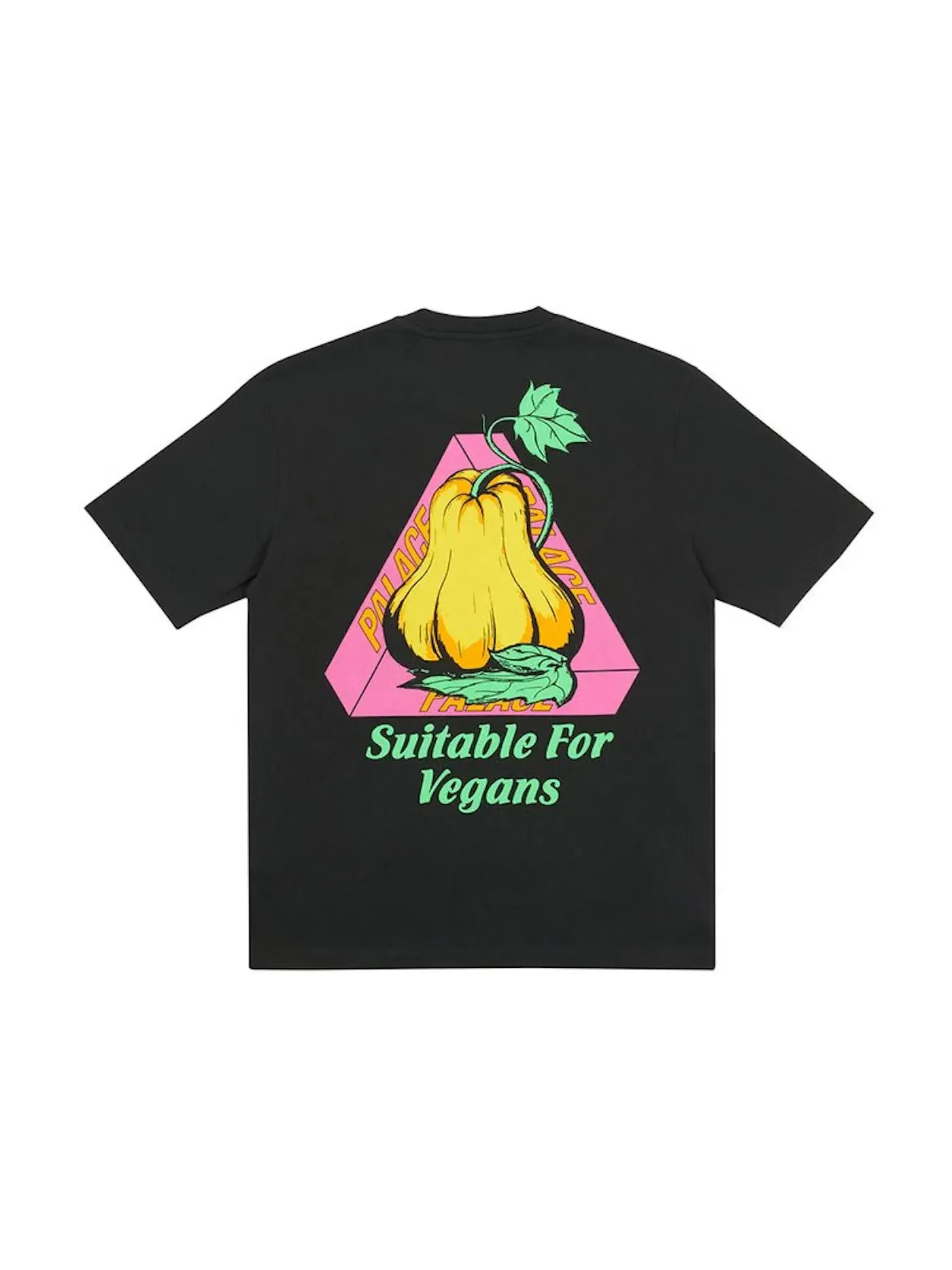 Мужская футболка Palace Nein Cheese Nein Egg T-shirt — изображение 1 из 2, черный