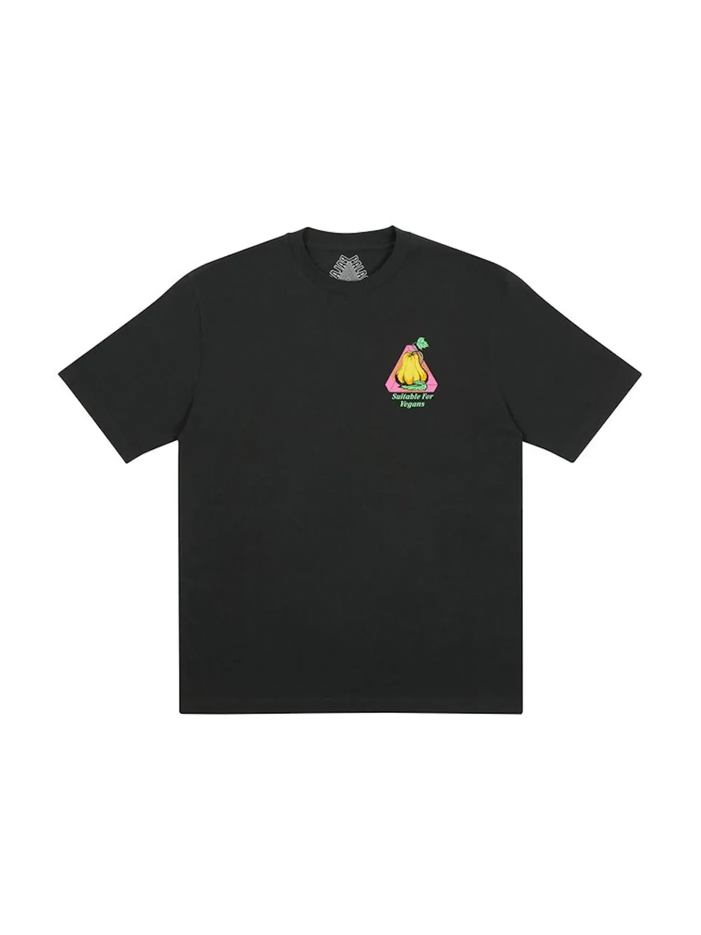 Мужская футболка Palace Nein Cheese Nein Egg T-shirt — изображение 2 из 2, черный