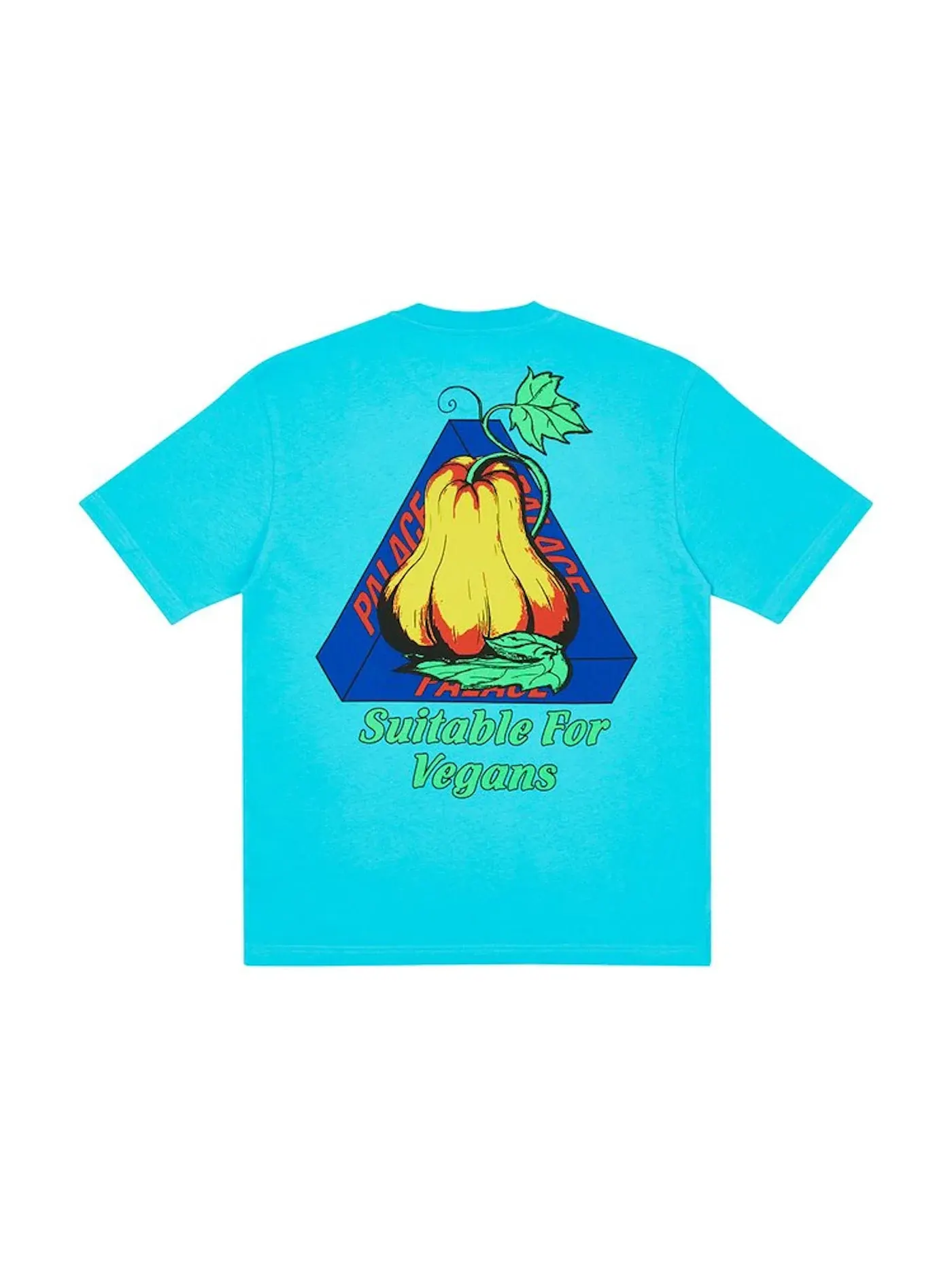 Мужская футболка Palace Nein Cheese Nein Egg T-shirt — изображение 1 из 2, синий
