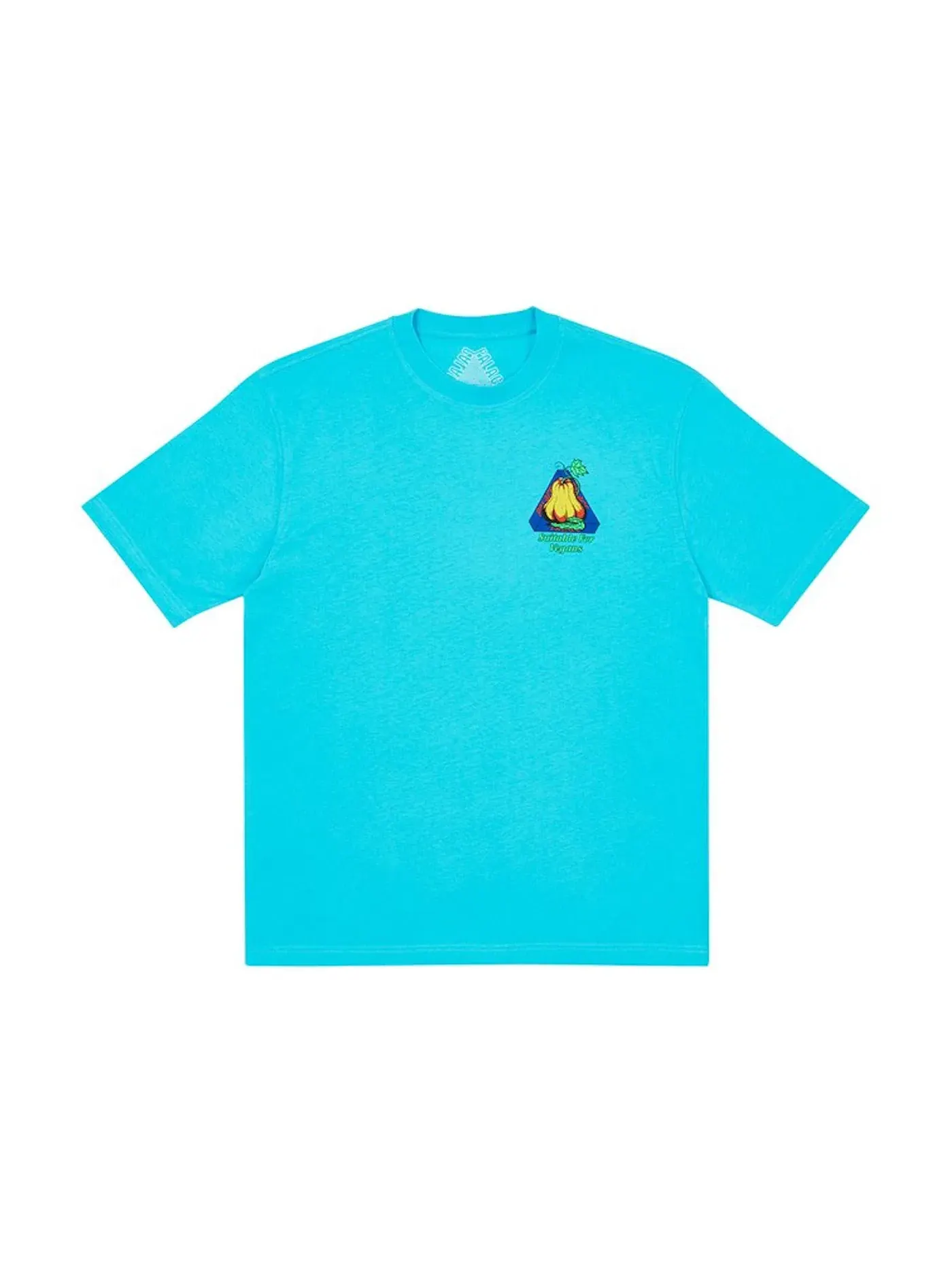 Мужская футболка Palace Nein Cheese Nein Egg T-shirt — изображение 2 из 2, синий