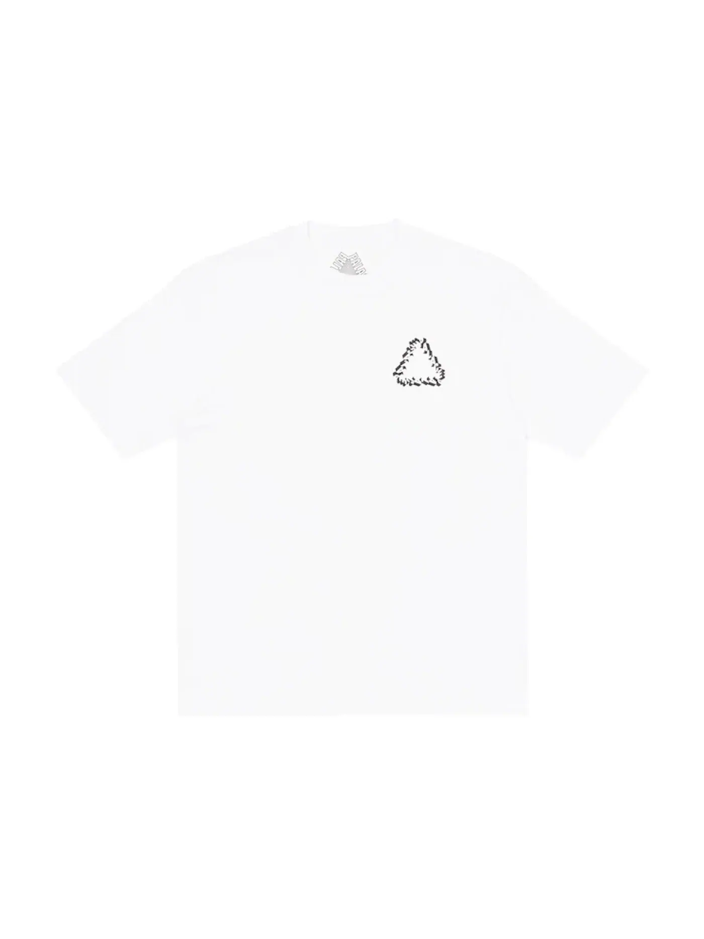 Мужская футболка с принтом Palace T-shirt — изображение 2 из 2, белый