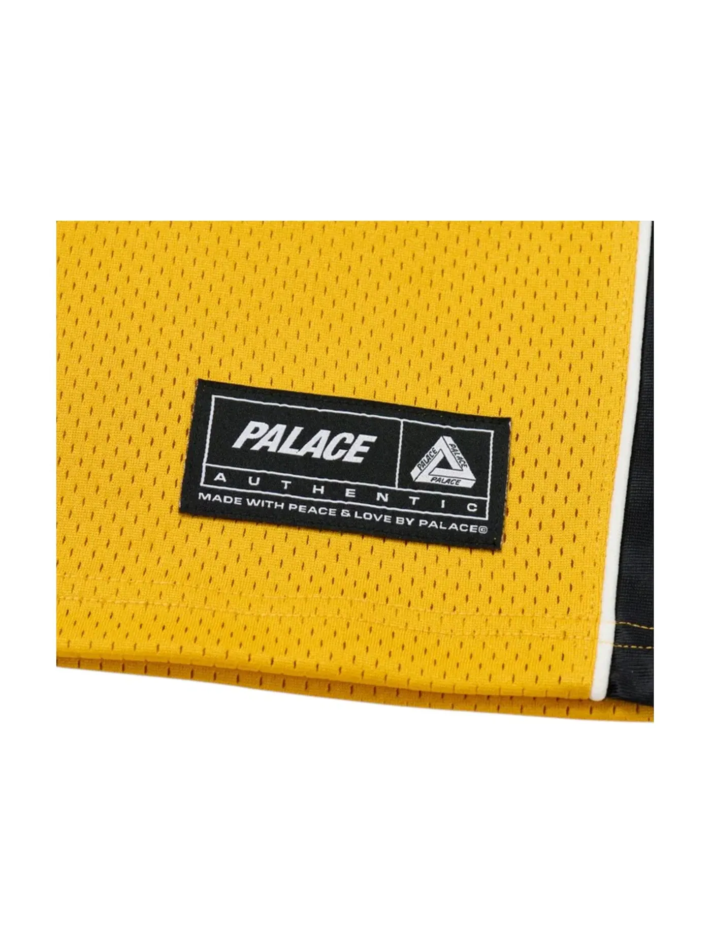 Мужская футболка с сетчатым материалом Palace Jersey — изображение 3 из 3, желтый