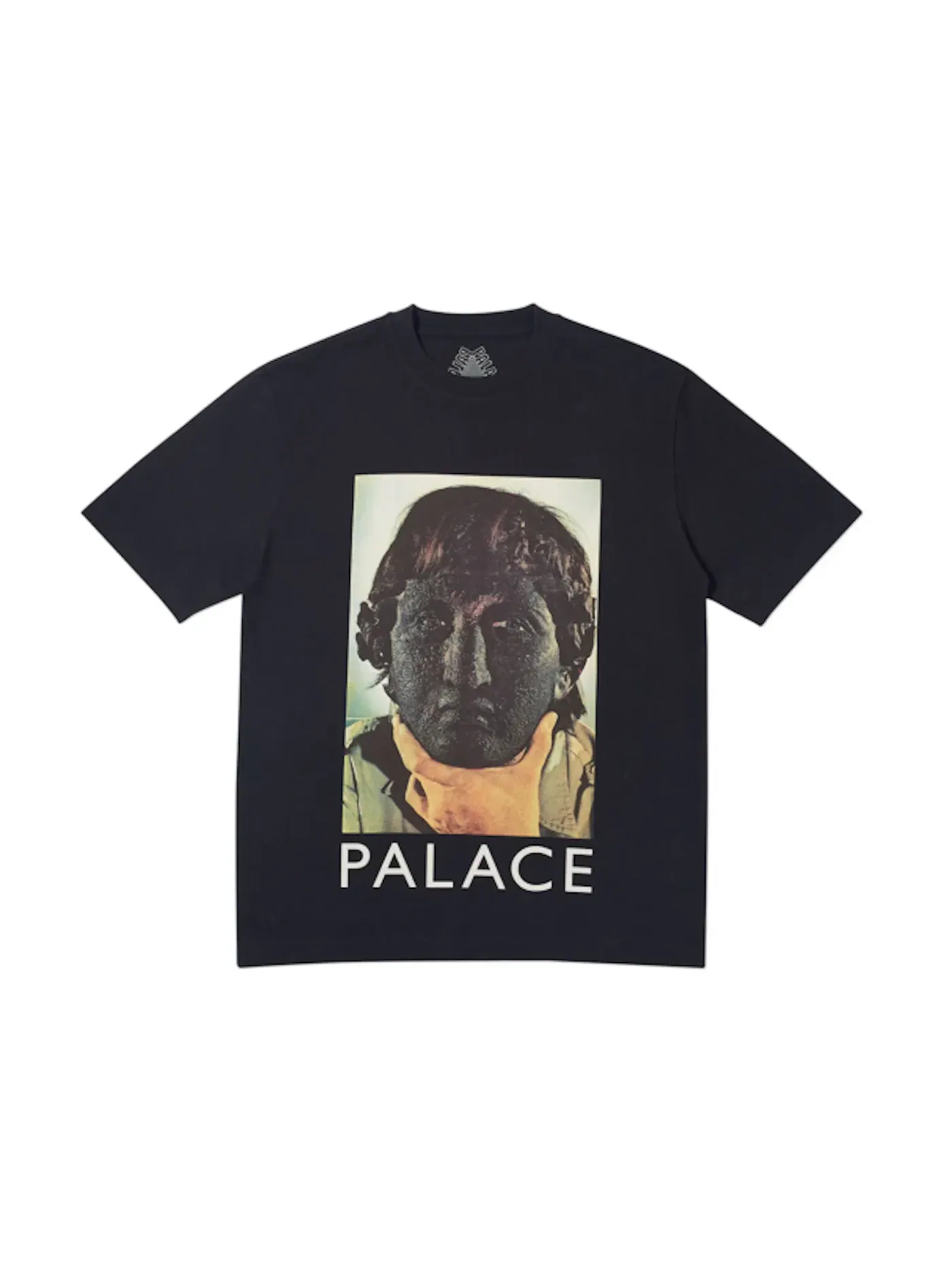 Мужская футболка с принтом Palace T-shirt — изображение 1 из 1, черный