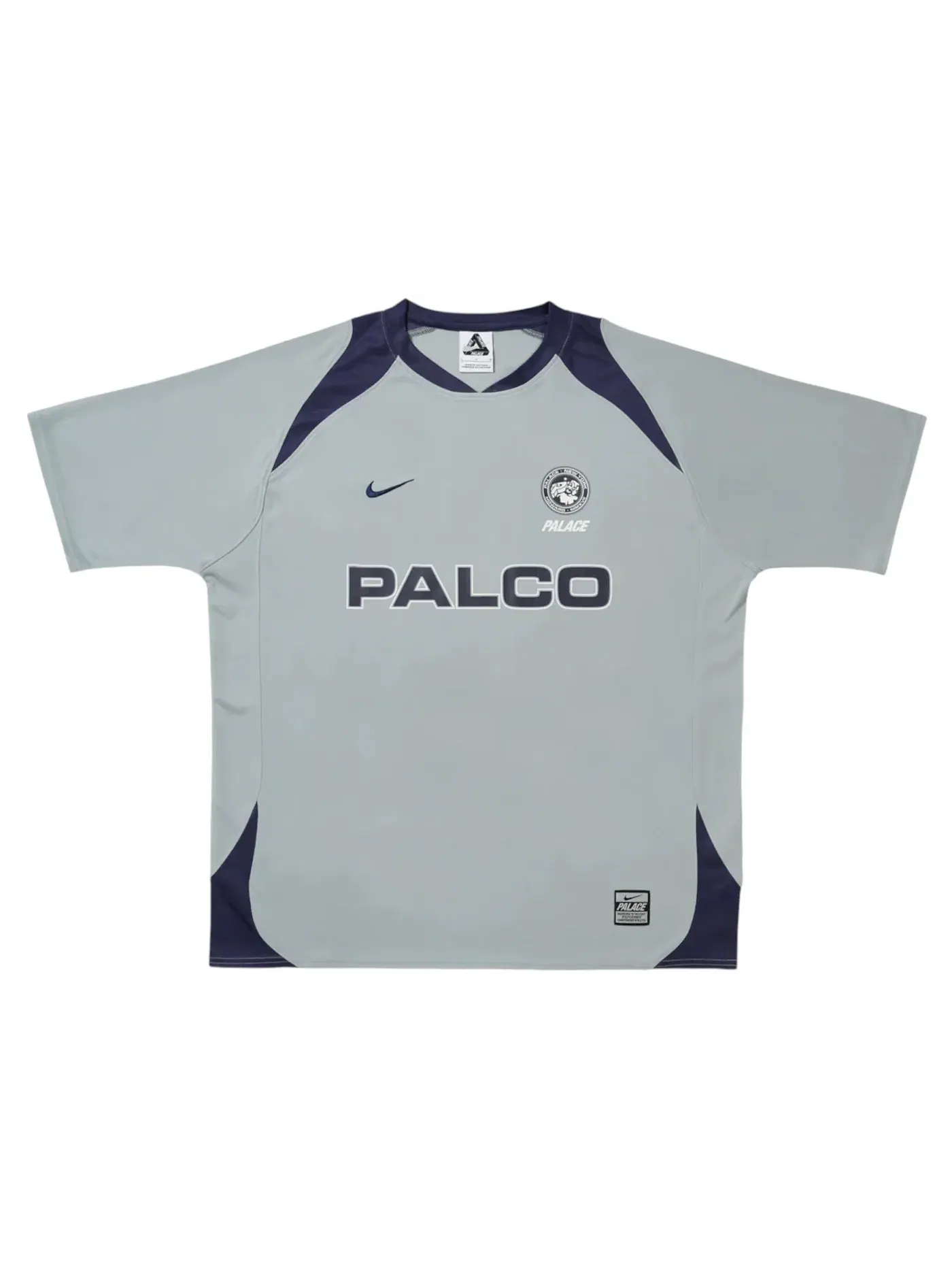 Мужская футбольная джерси с длинным рукавом Palace Jersey — изображение 1 из 2, серый темно-синий