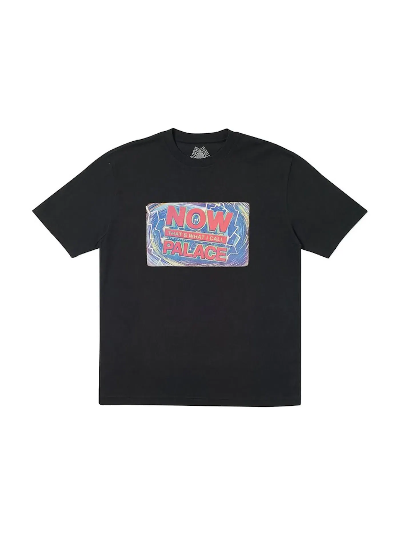 Мужская футболка с принтом Palace Now That's What I Call Palace — изображение 1 из 1, черный