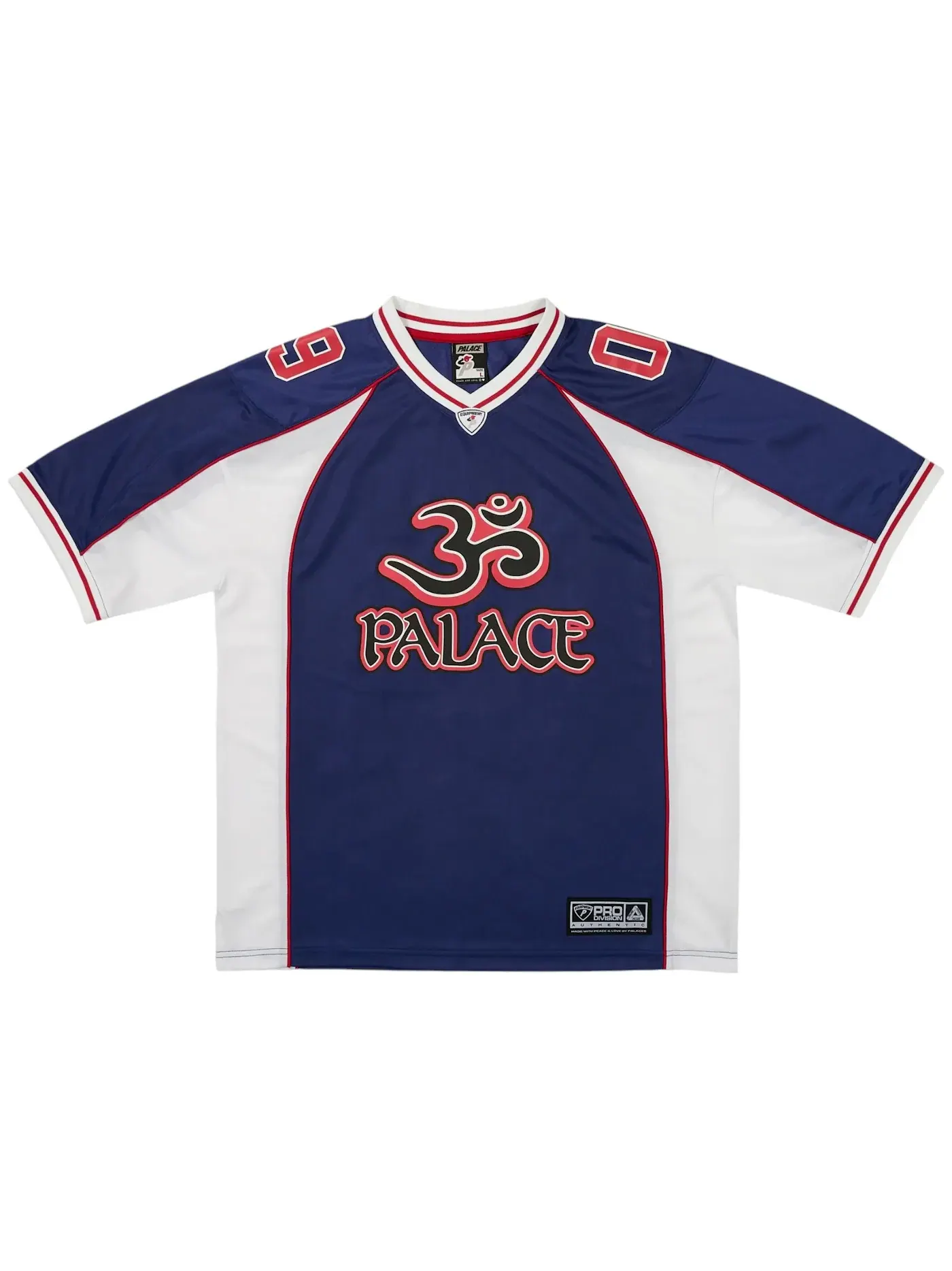Мужская джерси с сетчатым материалом Palace Jersey — изображение 1 из 2, темно-синий