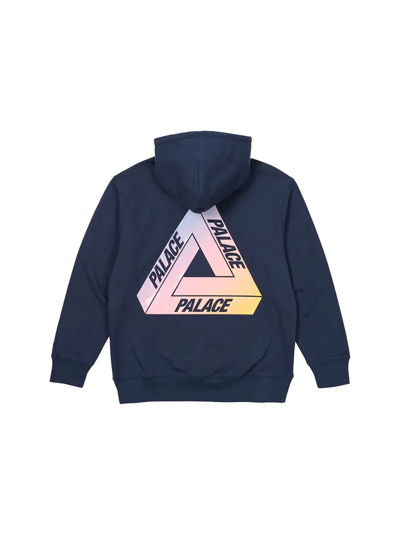 Мужская худи с градиентом Palace Ombre Tri-Ferg Hood — изображение 1 из 2, темно-синий