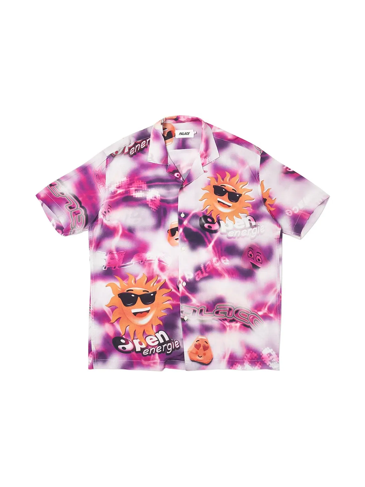 Мужская рубашка с коротким рукавом Shirt Palace — изображение 1 из 2, фиолетовый