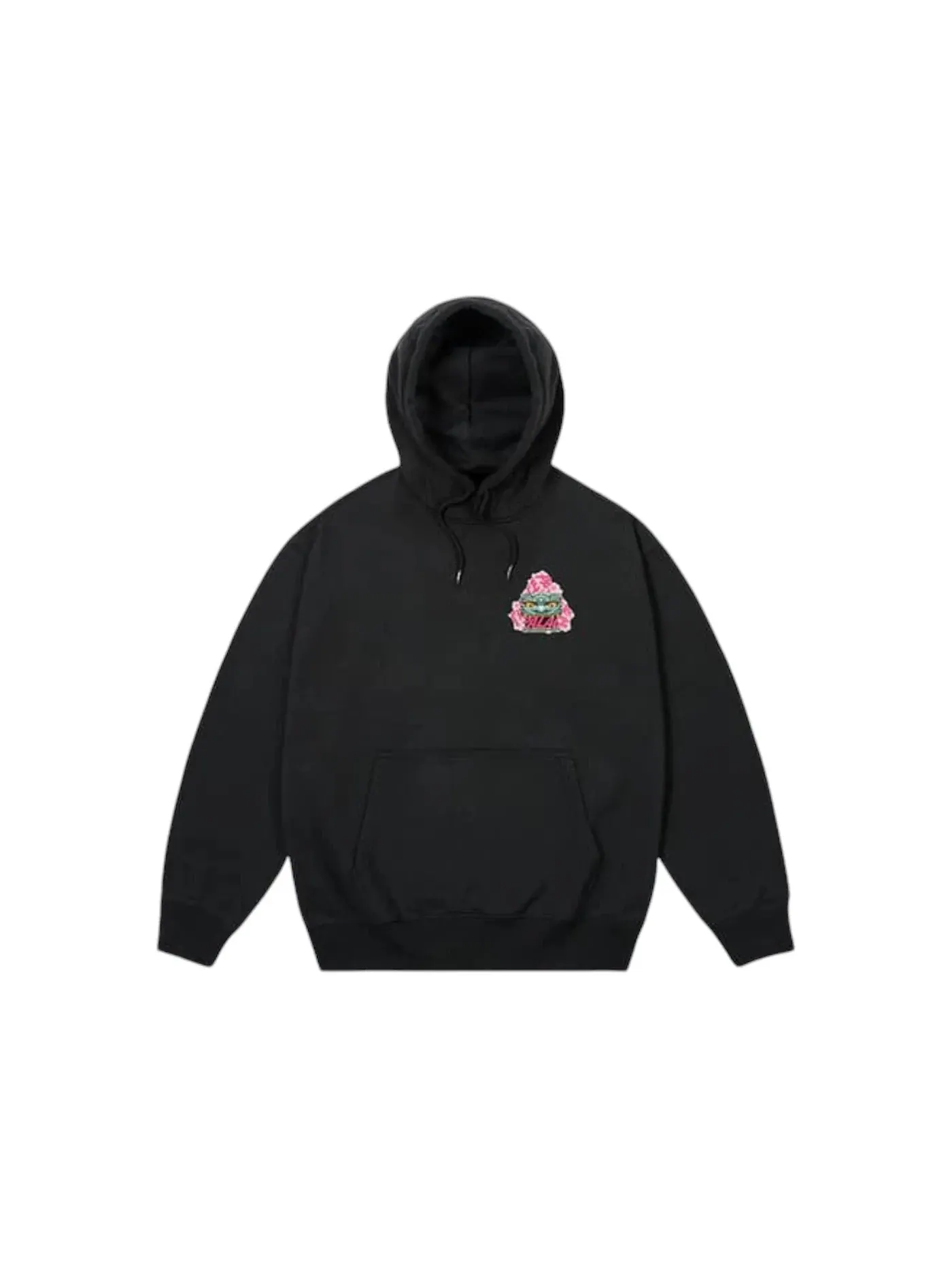 Мужская худи с принтом Palace Osaka Exclusive Tri-Ferg Hoodie — изображение 1 из 2, черный