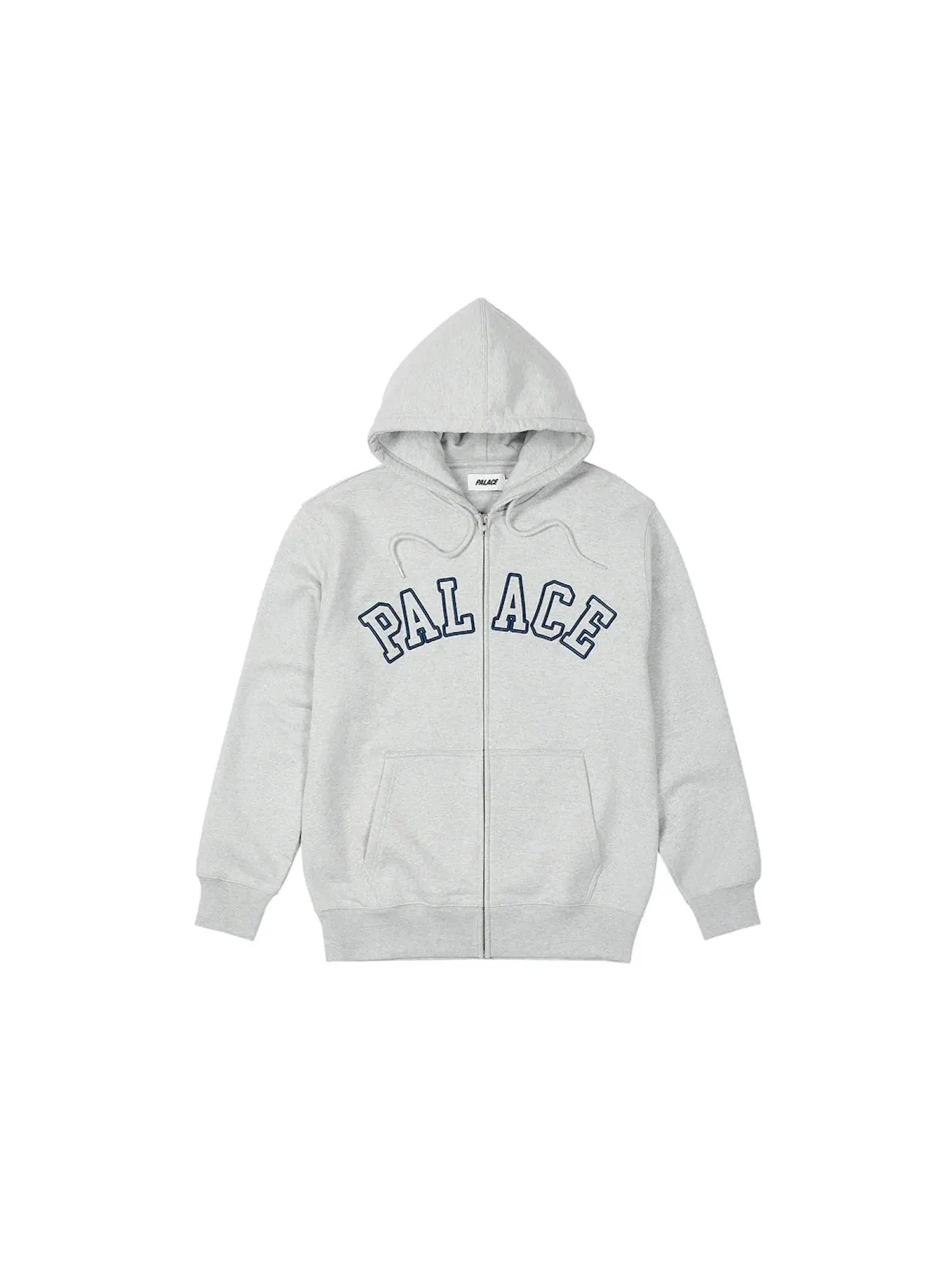 Мужская худи с молнией Palace Hood — изображение 1 из 2, серый