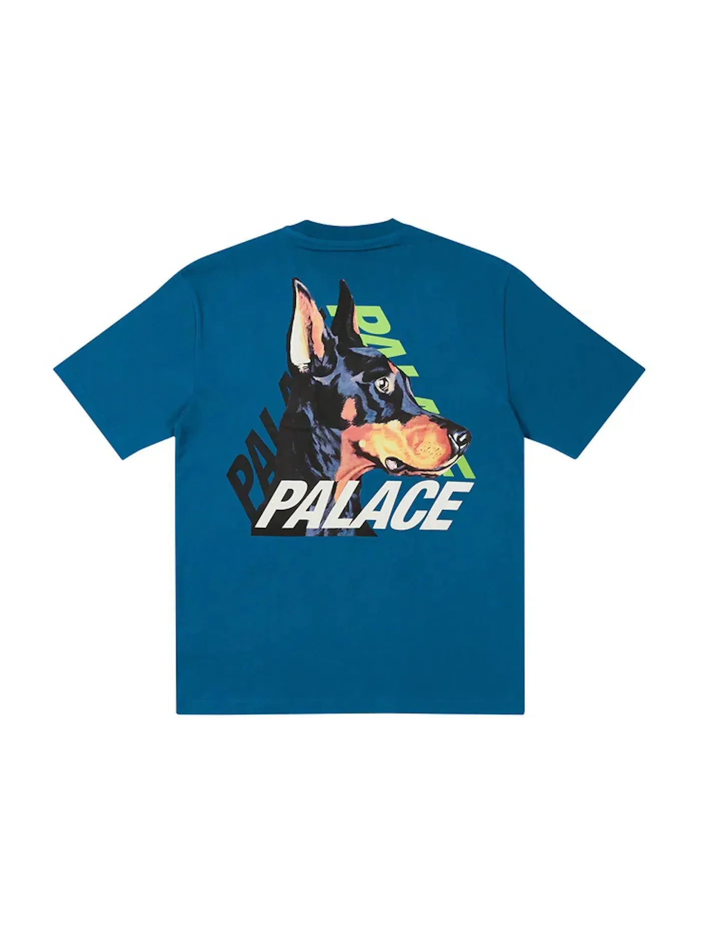 Мужская футболка с принтом Palace P-3-K-9 T-shirt — изображение 1 из 2, синий