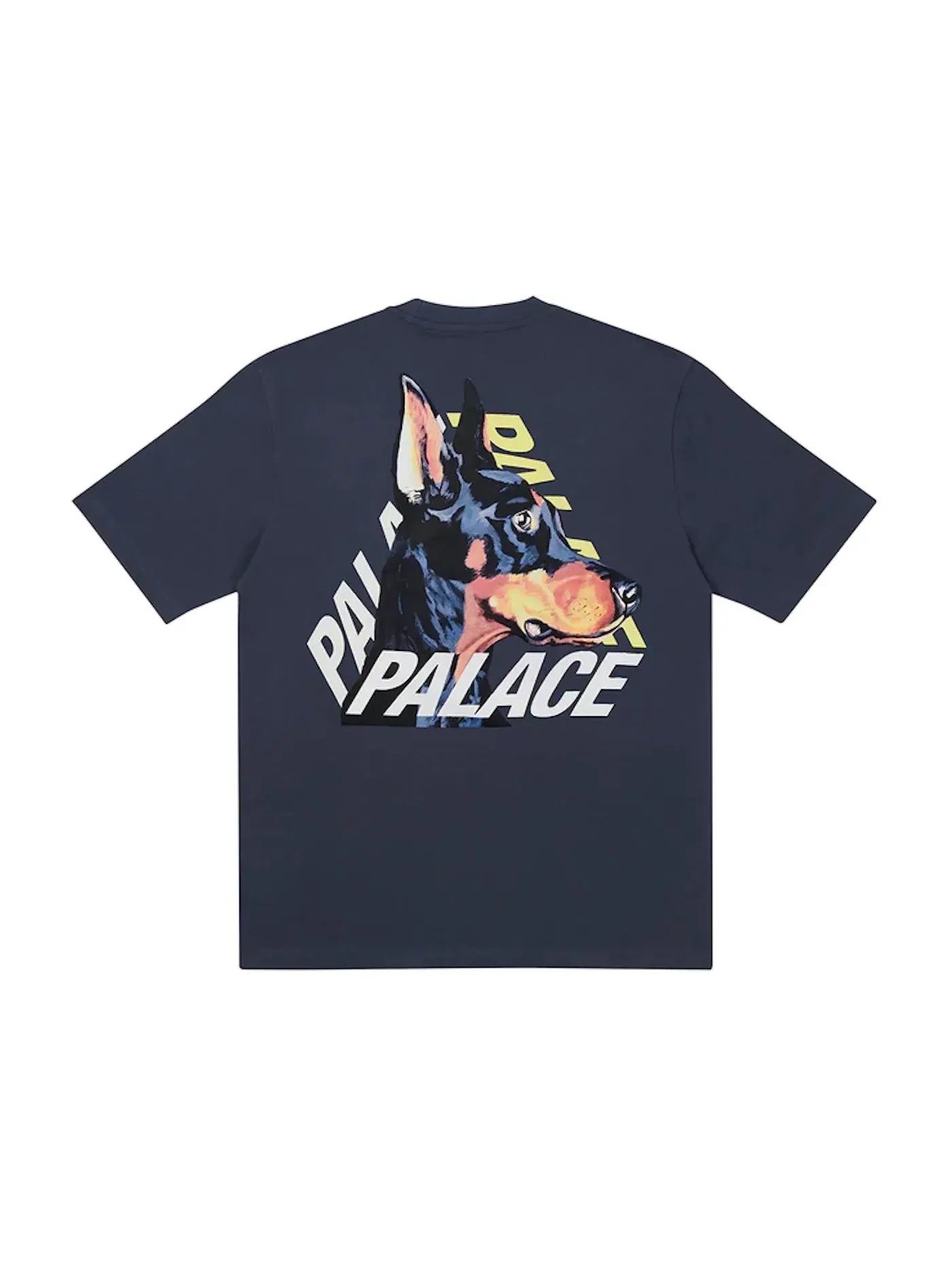 Мужская футболка с принтом Palace P-3-K-9 T-shirt Palace — изображение 1 из 2, темно-синий