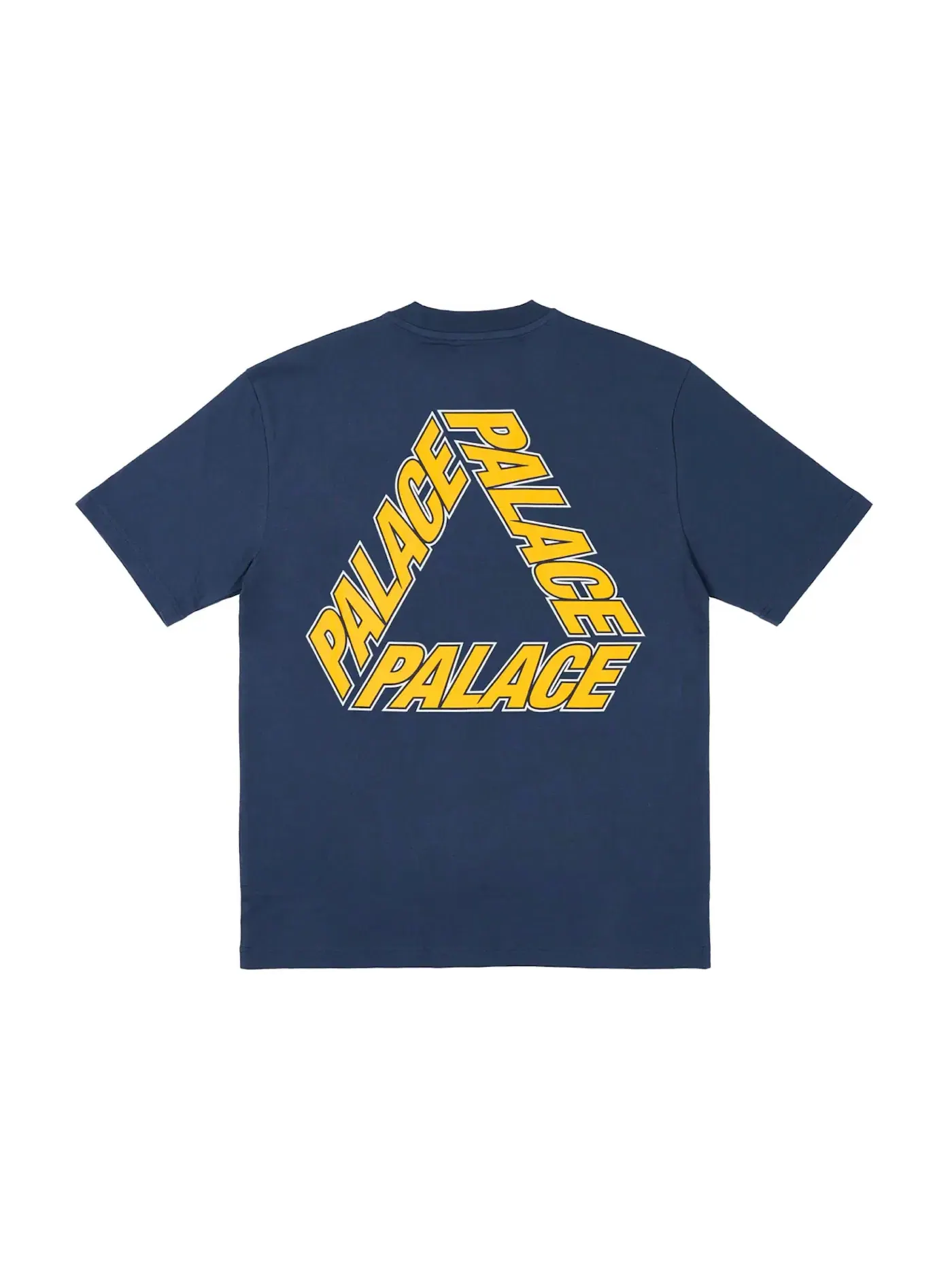 Мужская футболка с принтом Palace P-3 Outline T-Shirt — изображение 1 из 2, темно-синий