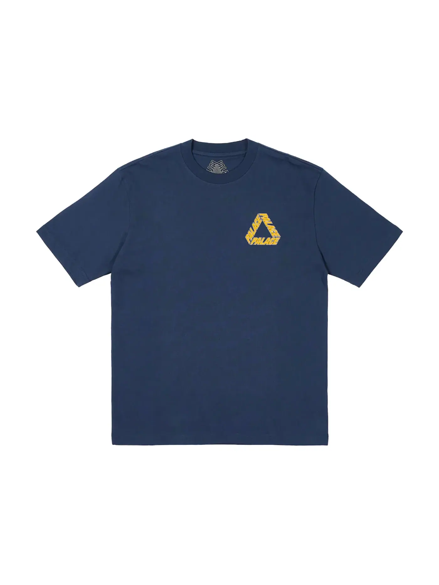 Мужская футболка с принтом Palace P-3 Outline T-Shirt — изображение 2 из 2, темно-синий