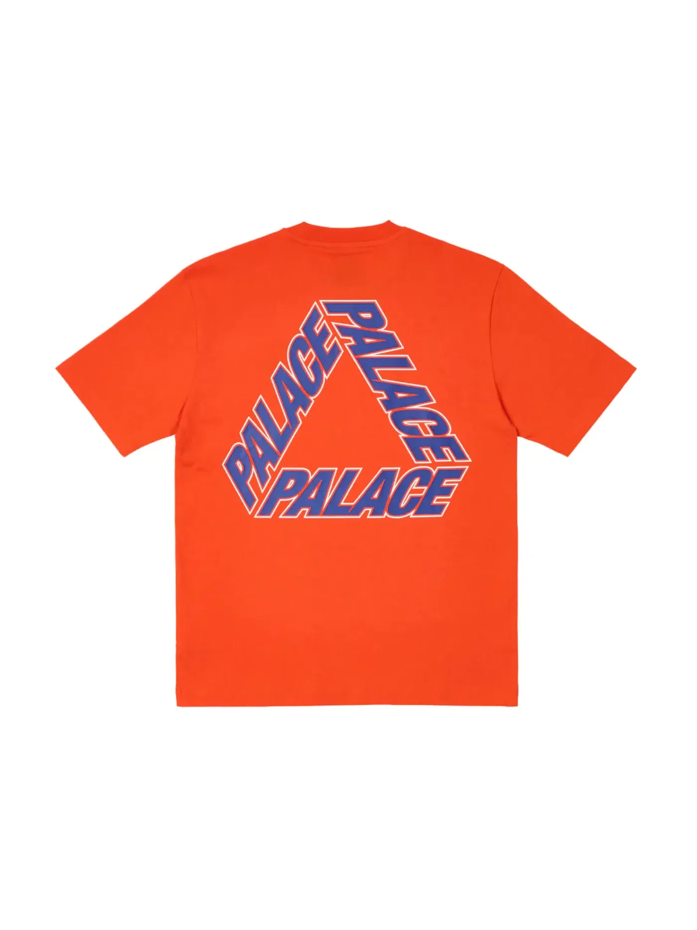 Мужская футболка с принтом Palace P-3 Outline T-Shirt — изображение 1 из 2, красный