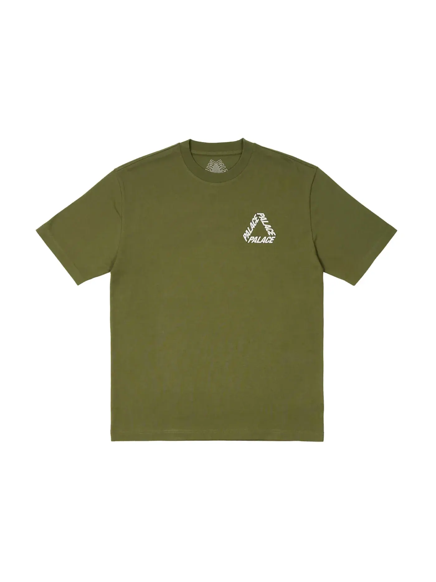 Мужская футболка с принтом Palace P-3 Outline T-Shirt Palace — изображение 2 из 2, глубокий зеленый