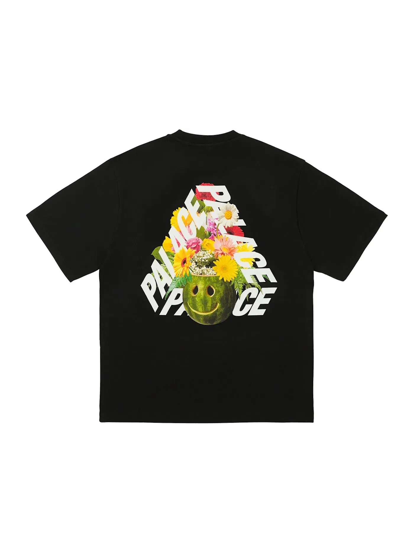 Мужская футболка с принтом Palace P-3 Punch T-Shirt Palace — изображение 1 из 2, черный