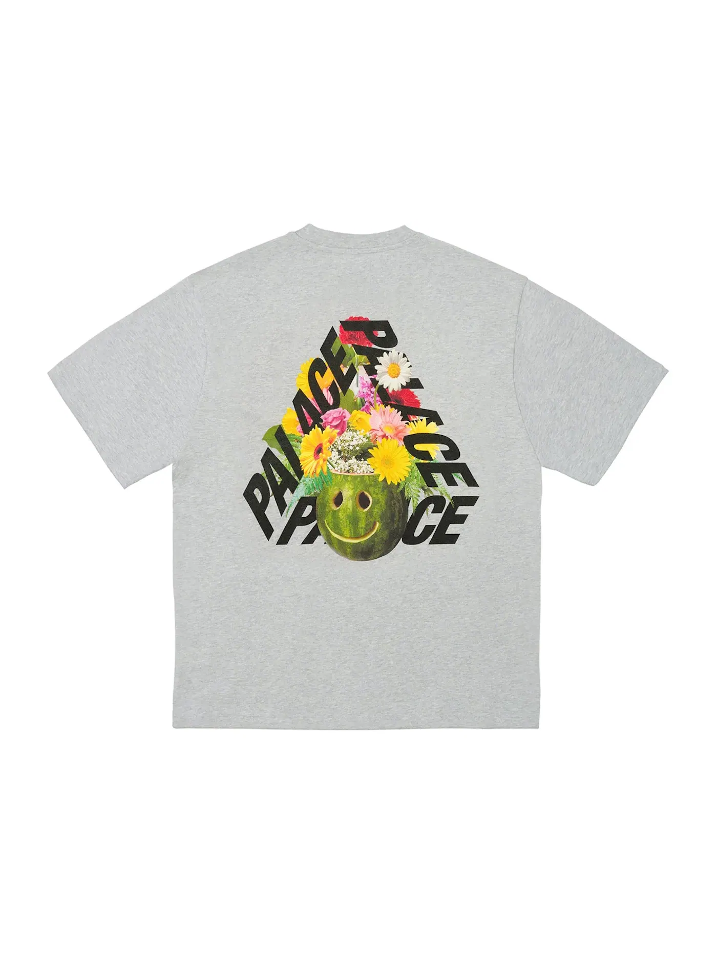 Мужская футболка с принтом Palace P-3 Punch T-Shirt — изображение 1 из 2, серый
