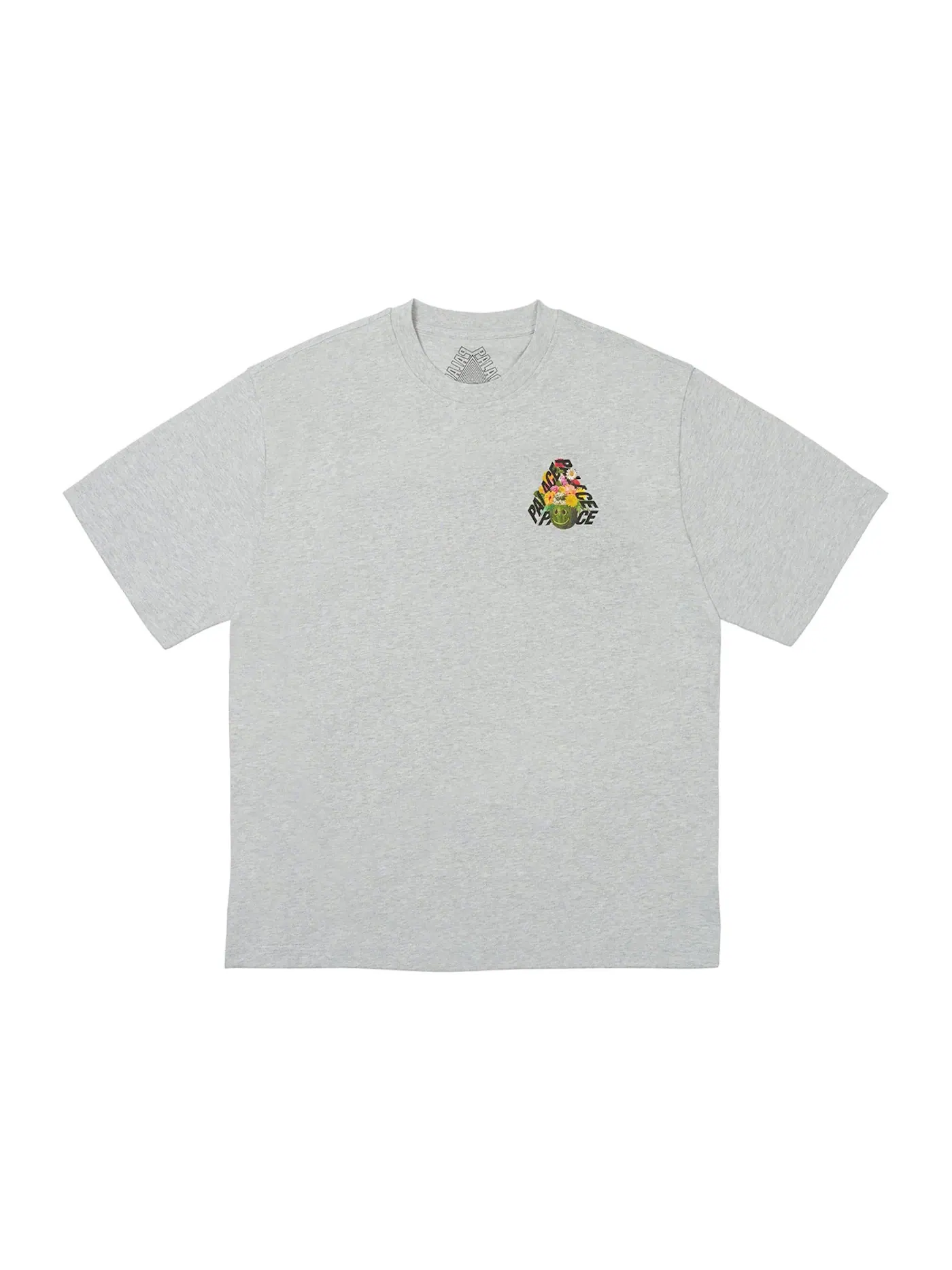 Мужская футболка с принтом Palace P-3 Punch T-Shirt — изображение 2 из 2, серый