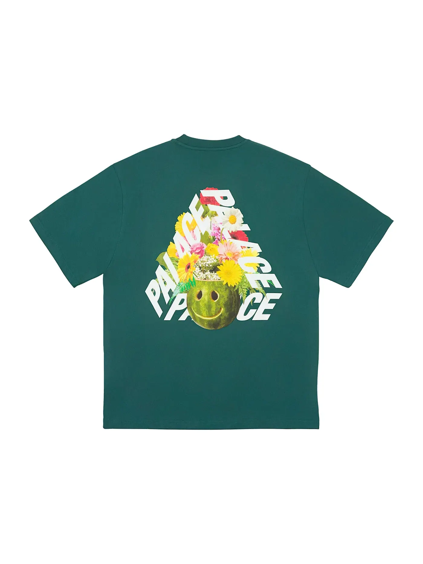 Мужская футболка с принтом Palace P-3 Punch T-Shirt — изображение 1 из 2, зеленый