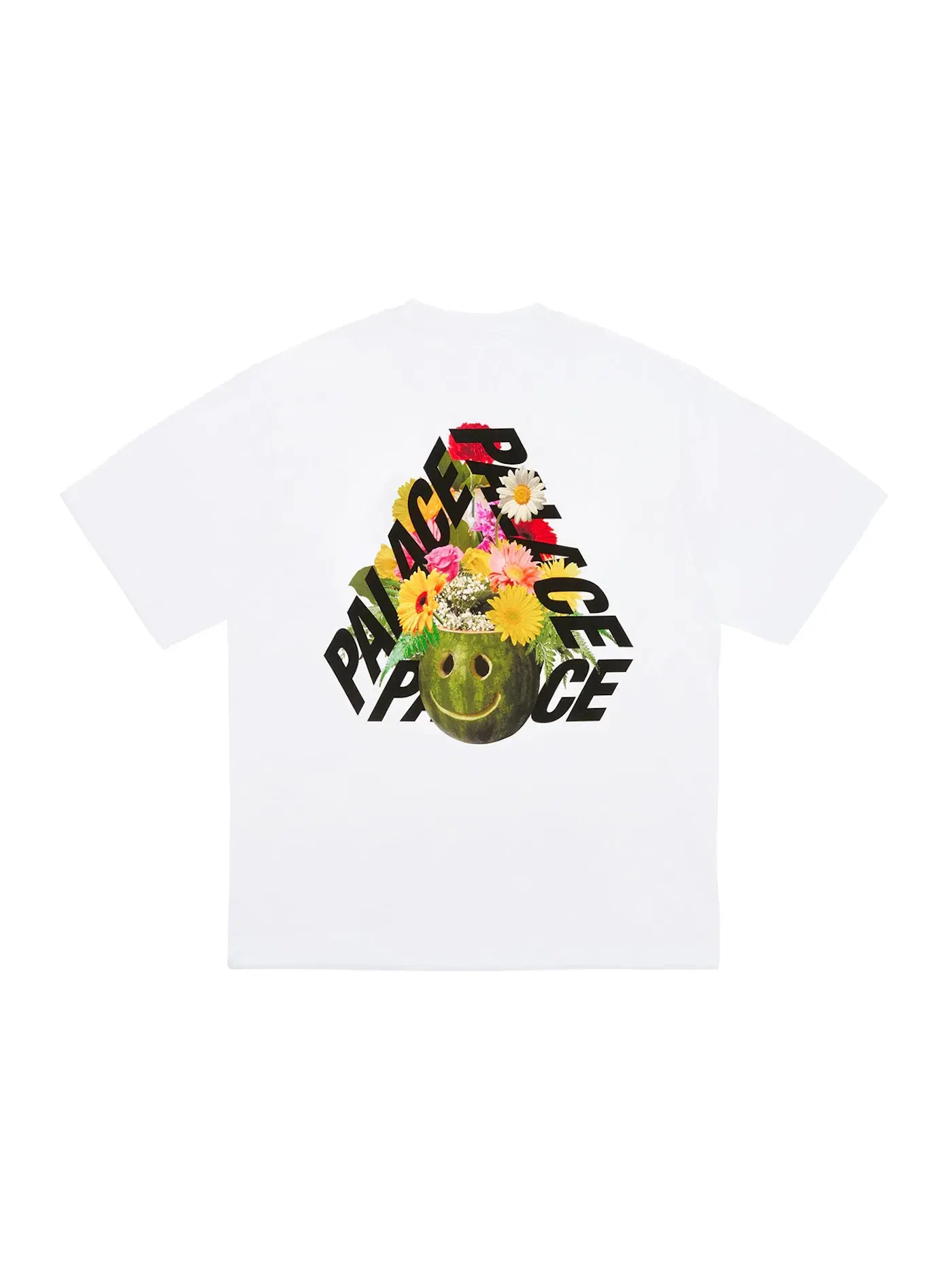 Мужская футболка с принтом Palace P-3 Punch T-Shirt — изображение 1 из 2, белый