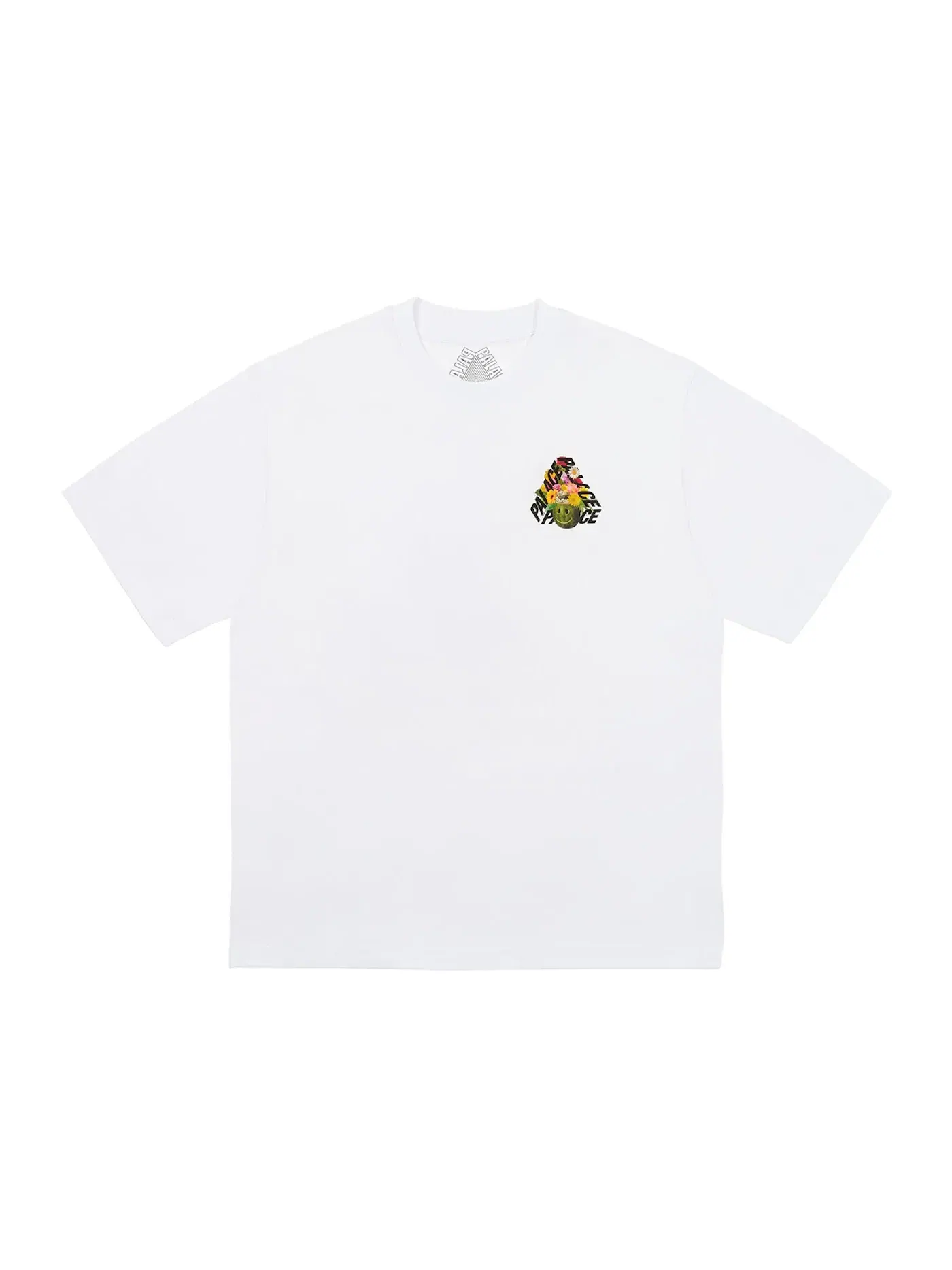 Мужская футболка с принтом Palace P-3 Punch T-Shirt — изображение 2 из 2, белый